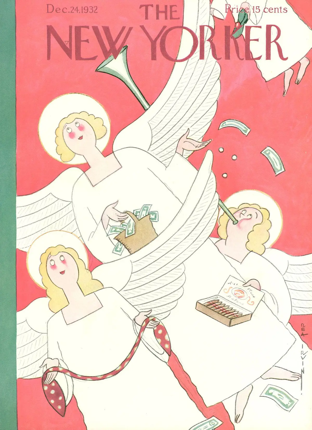Обложка The New Yorker, 24 декабря 1932, художник Реа Ирвин