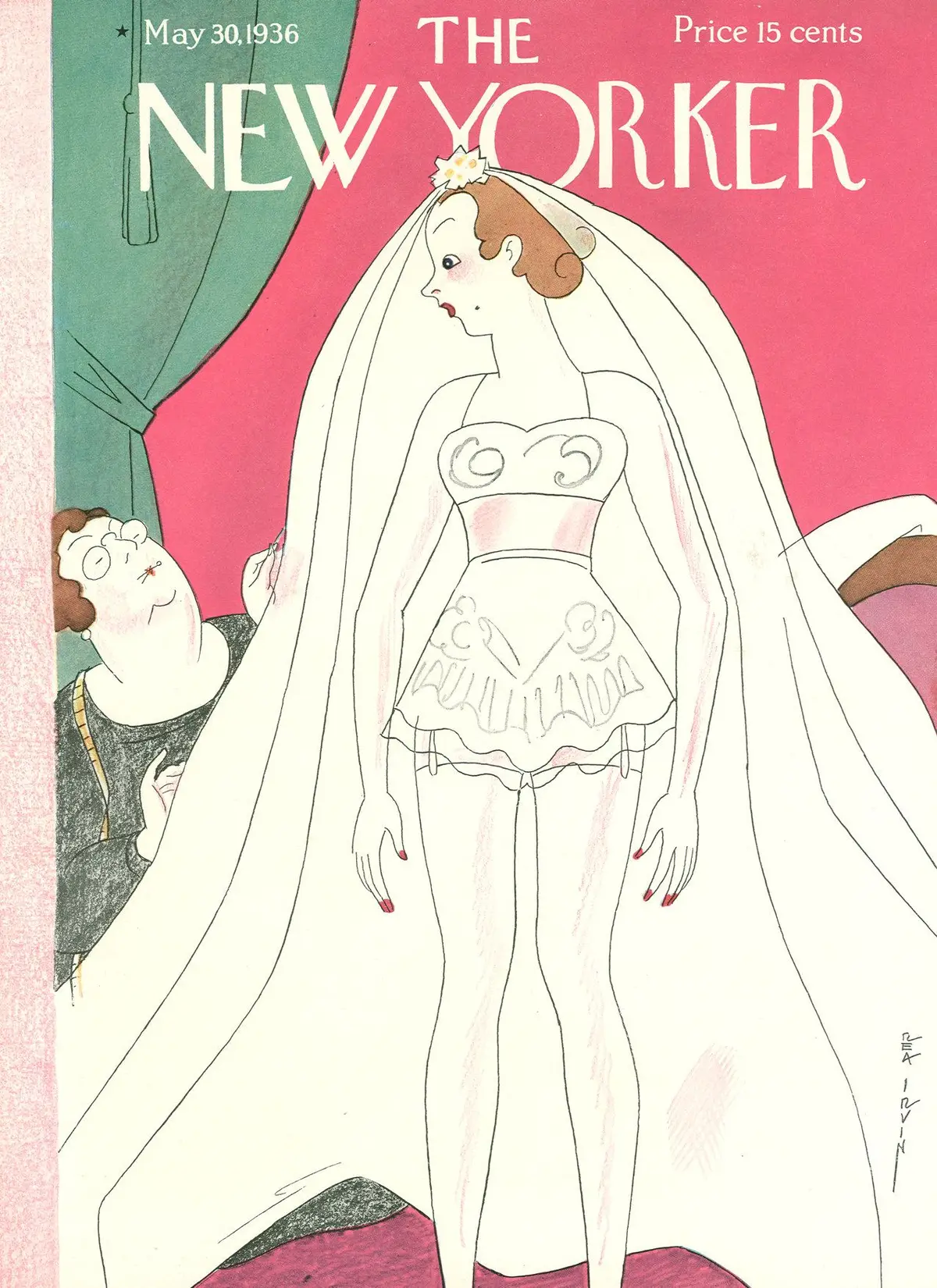 Обложка The New Yorker, 30 мая 1936, художник Реа Ирвин