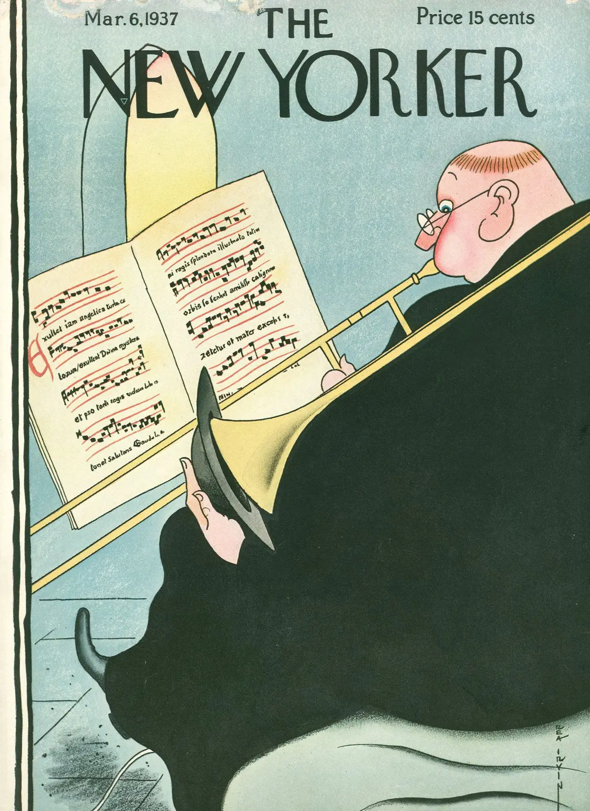 Обложка The New Yorker, 6 марта 1937, художник Реа Ирвин