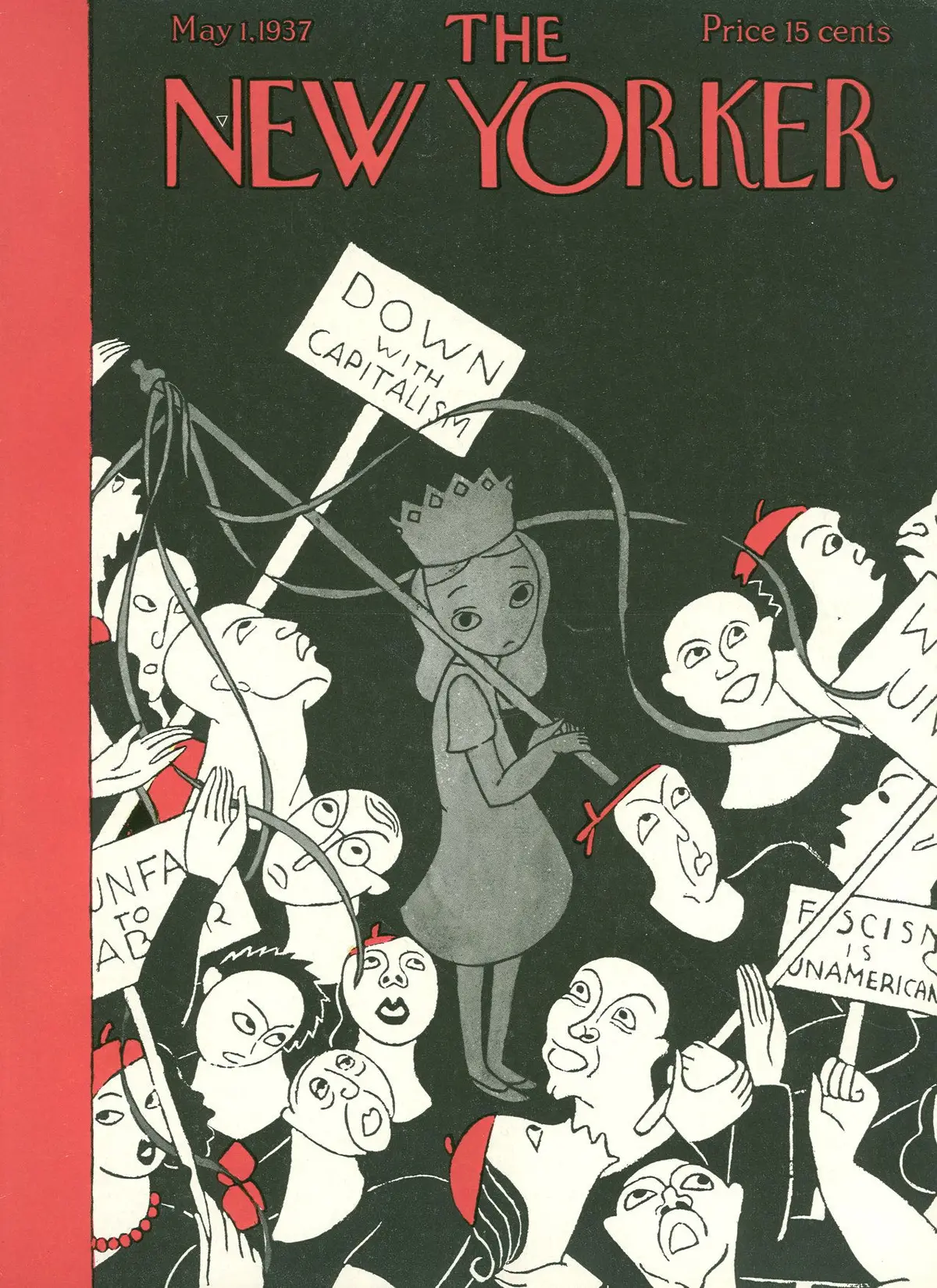 Обложка The New Yorker, 1 мая 1937, художник Кристина Малман