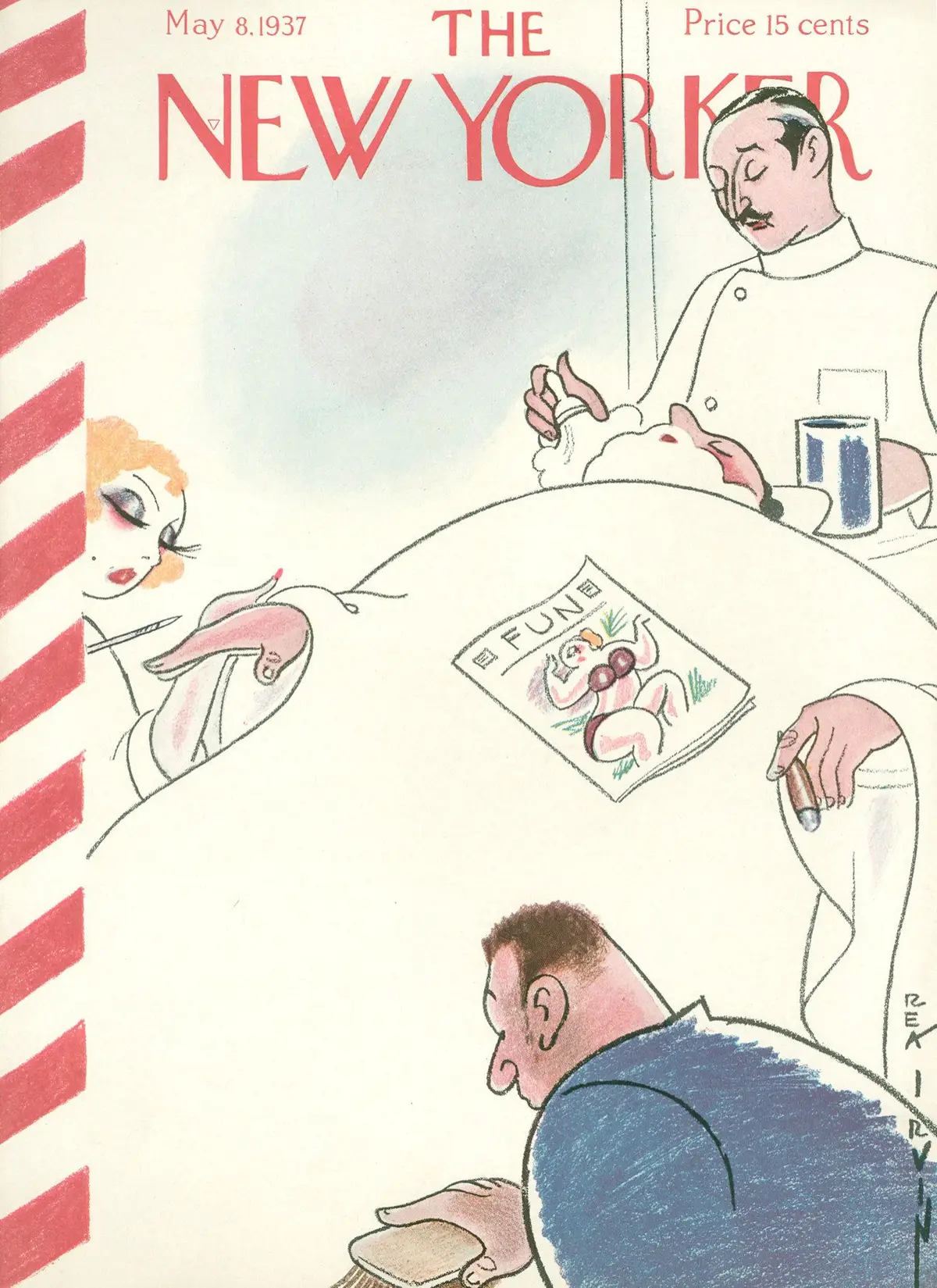 Обложка The New Yorker, 8 мая 1937, художник Реа Ирвин