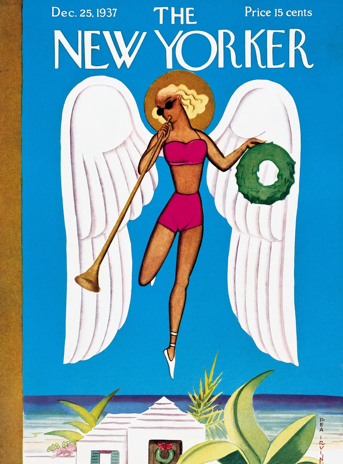 Обложка The New Yorker, 25 декабря 1937, художник Реа Ирвин