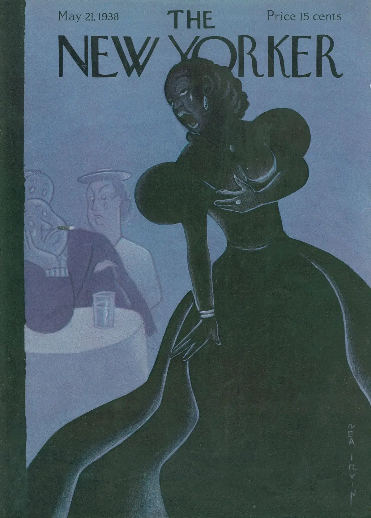 Обложка The New Yorker, 21 мая 1938, художник Реа Ирвин