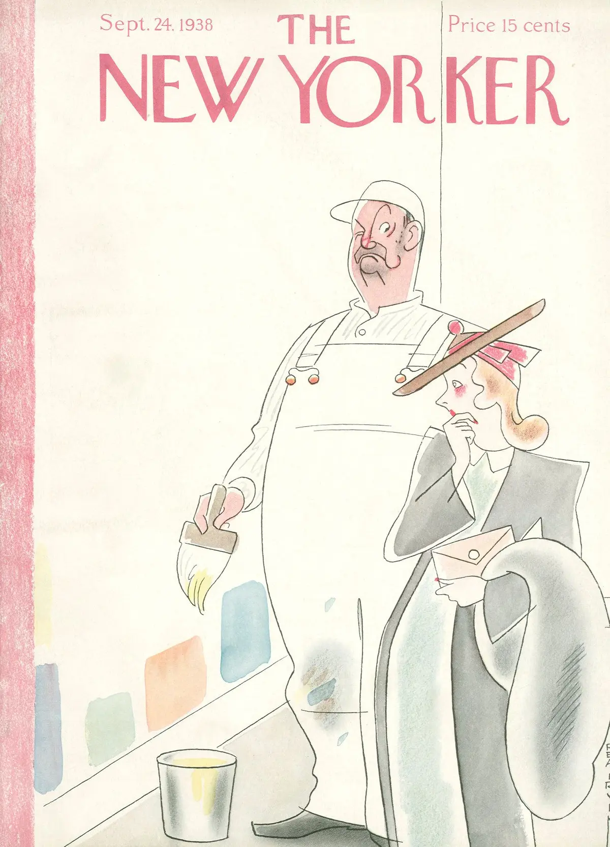 Обложка The New Yorker, 24 сентября 1938, художник Реа Ирвин
