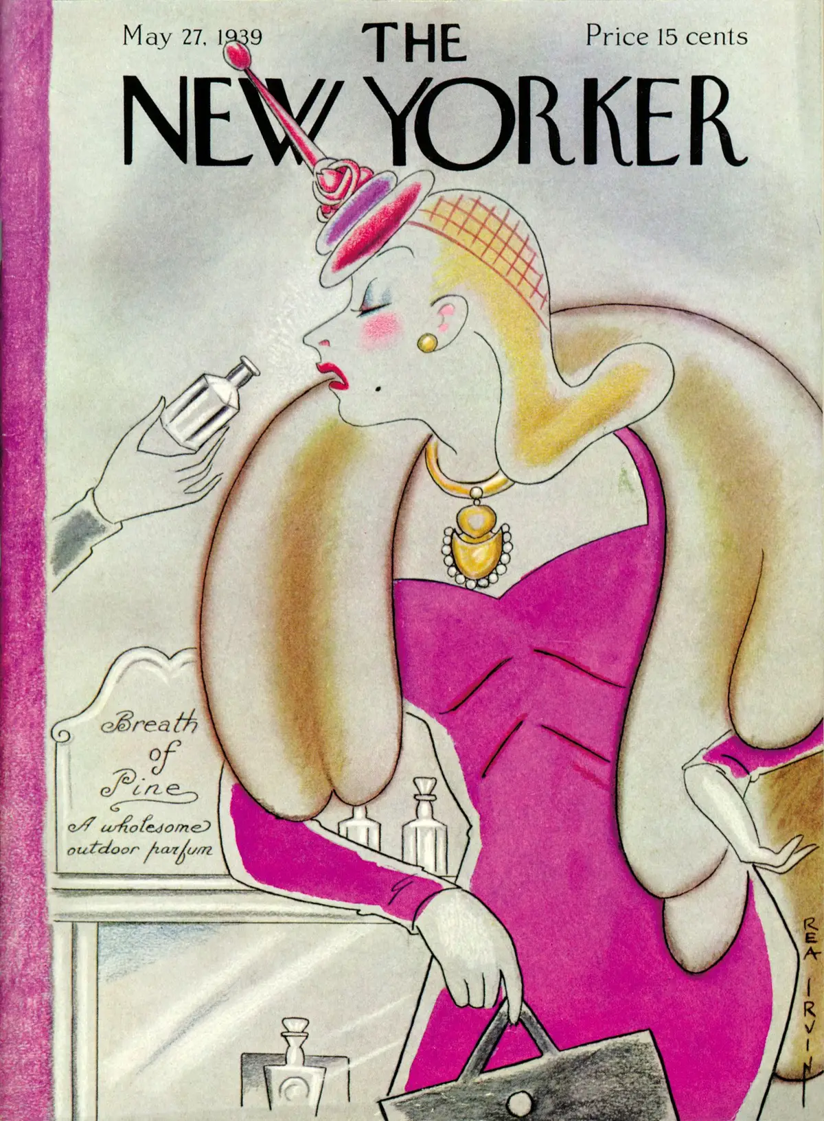 Обложка The New Yorker, 27 мая 1939, художник Реа Ирвин