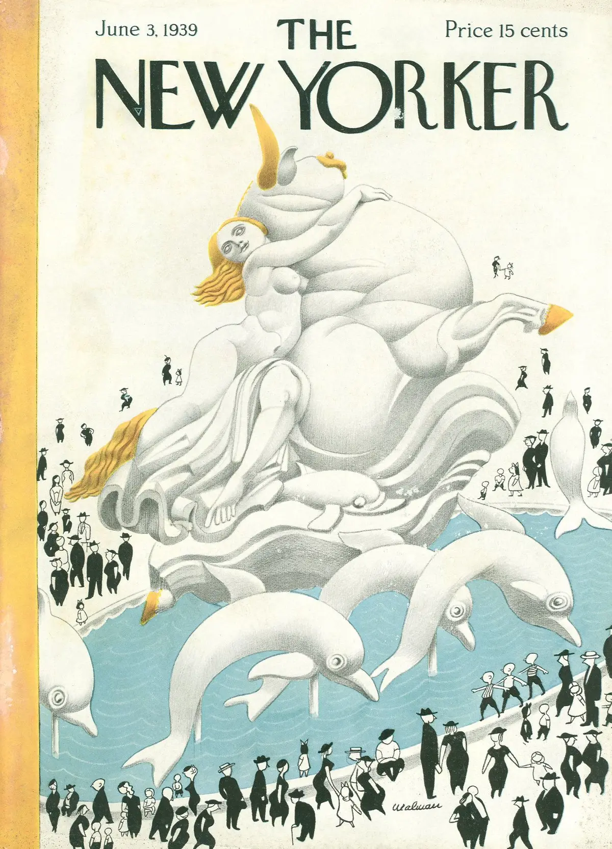 Обложка The New Yorker, 3 июня 1939, художник Кристина Малман