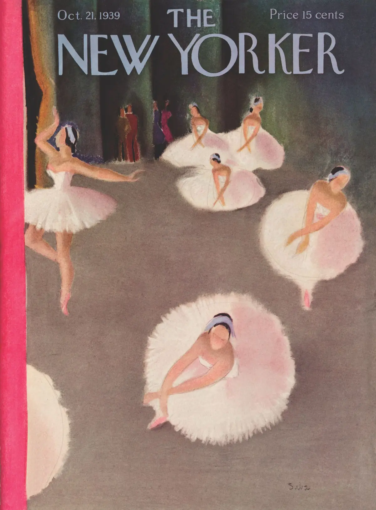 Обложка The New Yorker, 21 октября 1939, художник Сюзанна Суба