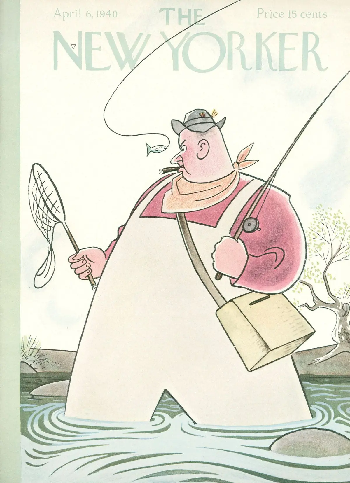Обложка The New Yorker, 6 апреля 1940, художник Реа Ирвин