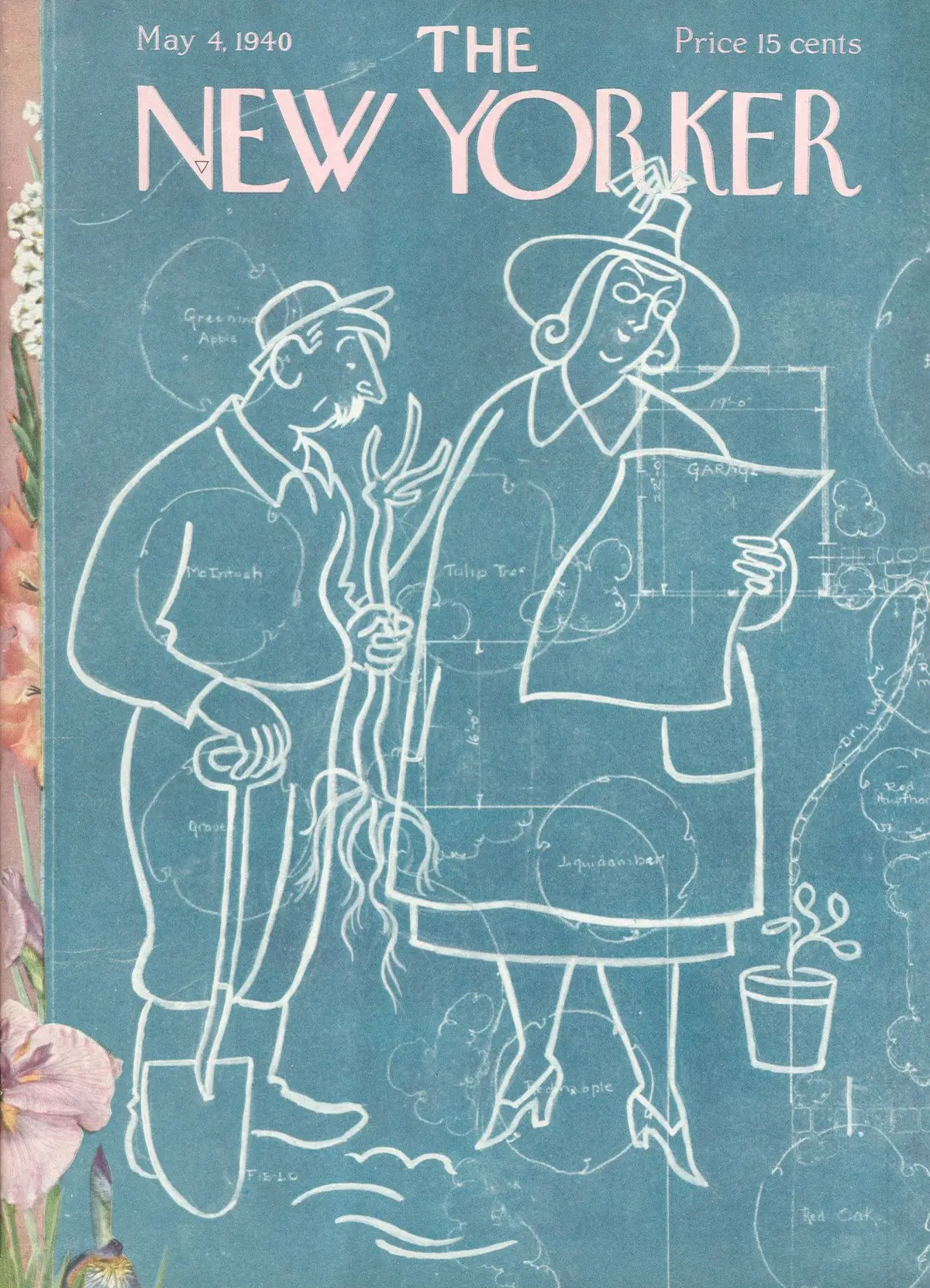 Обложка The New Yorker, 4 мая 1940, художник Реа Ирвин