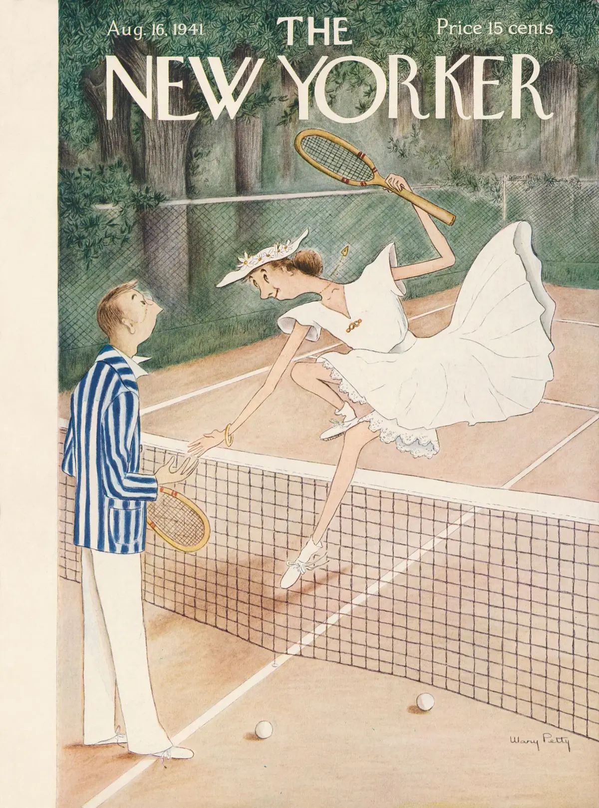 Обложка The New Yorker, 16 августа 1941, художник Мэри Петти