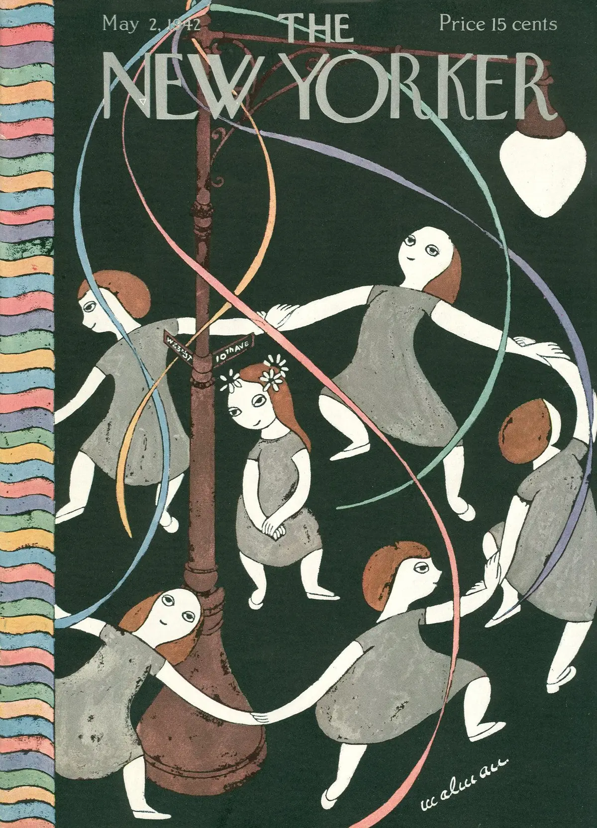 Обложка The New Yorker, 2 мая 1942, художник Кристина Малман