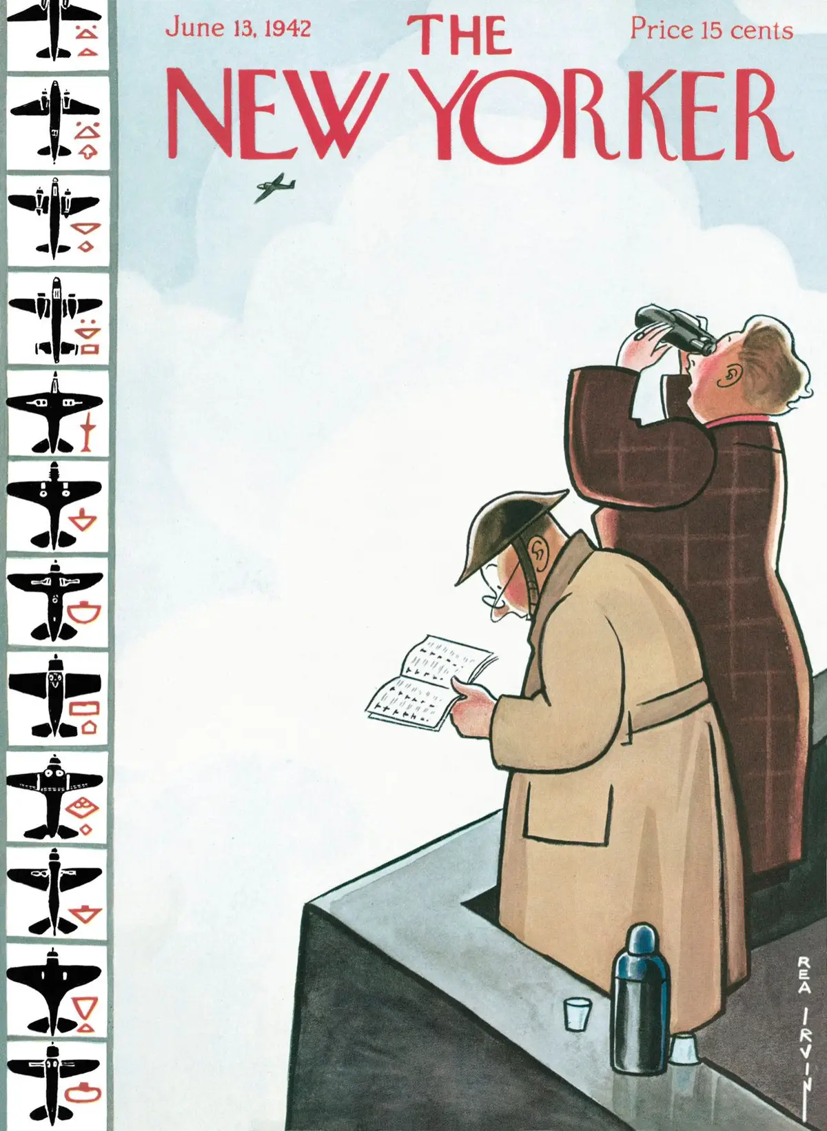 Обложка The New Yorker, 13 июня 1942, художник Реа Ирвин