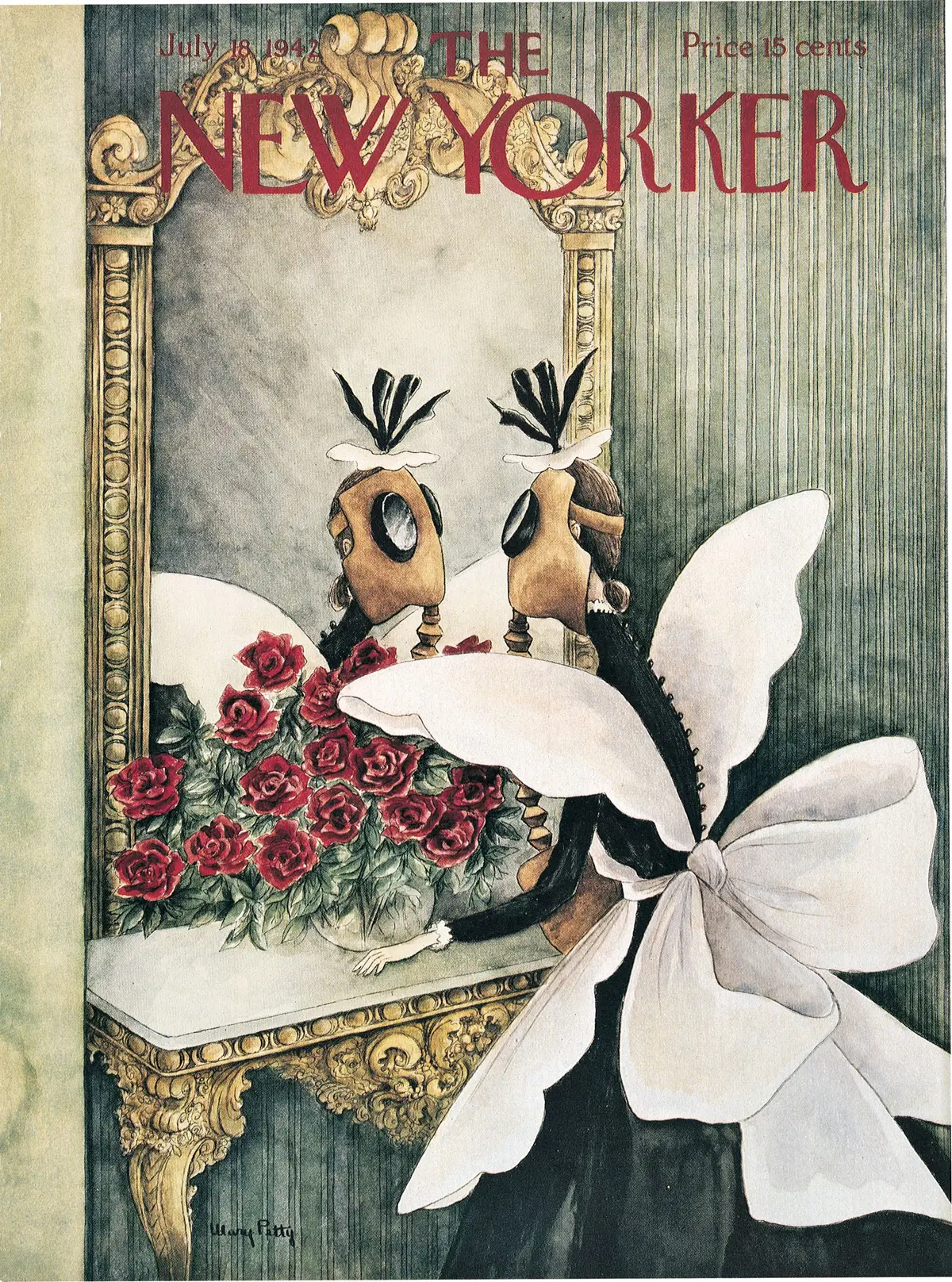 Обложка The New Yorker, 18 июля 1942, художник Мэри Петти