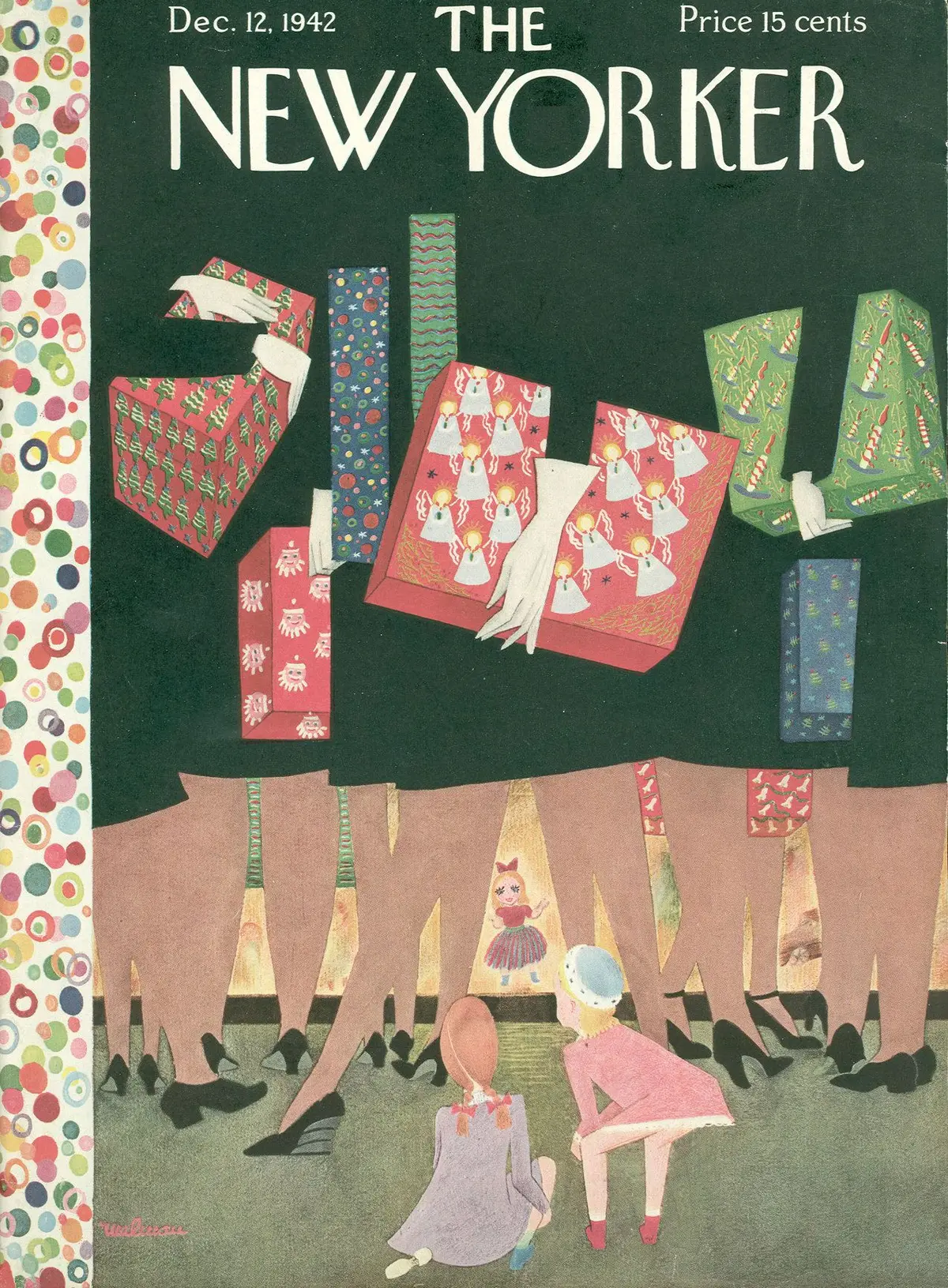 Обложка The New Yorker, 12 декабря 1942, художник Кристина Малман
