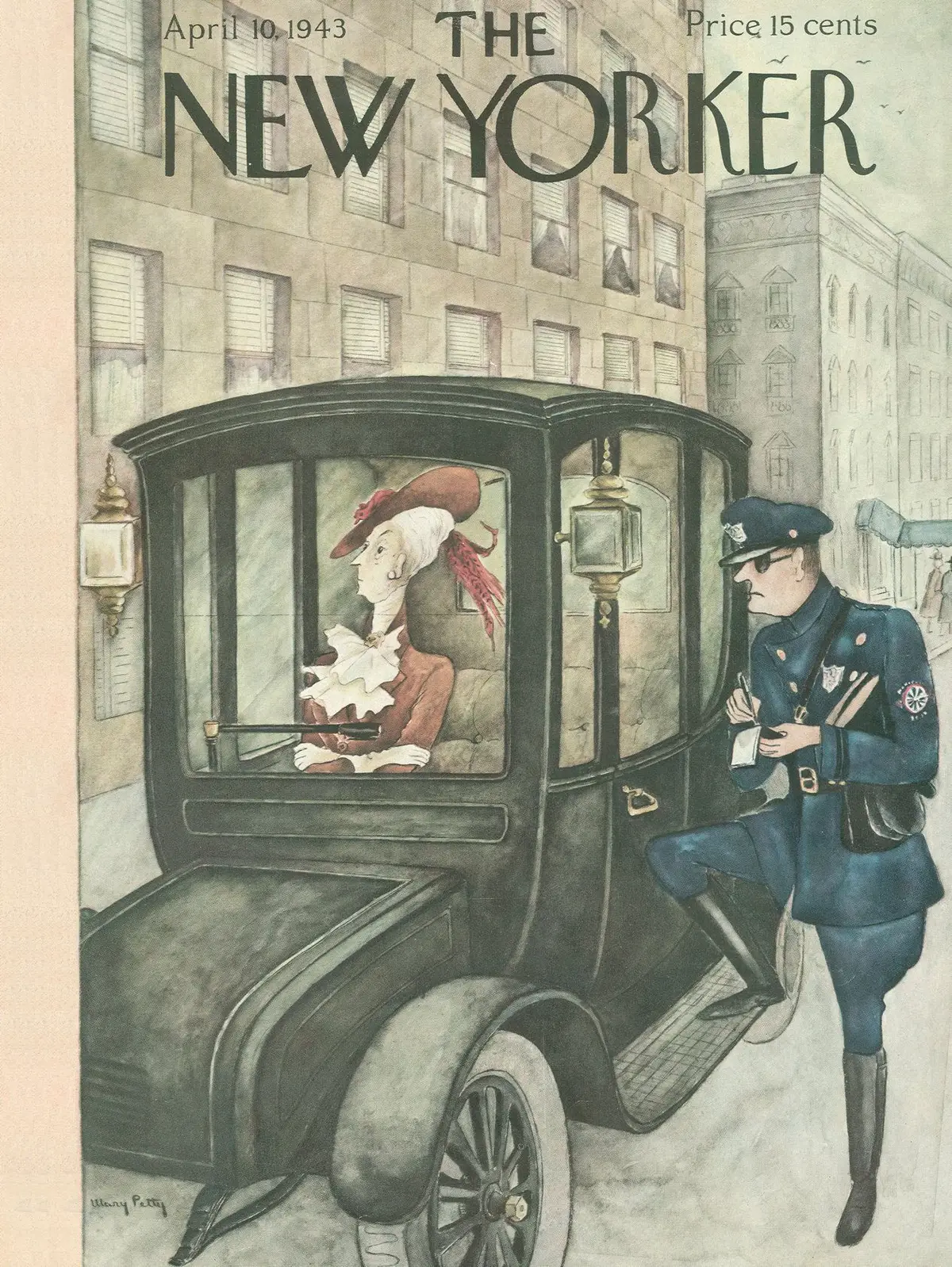 Обложка The New Yorker, 10 апреля 1943, художник Мэри Петти