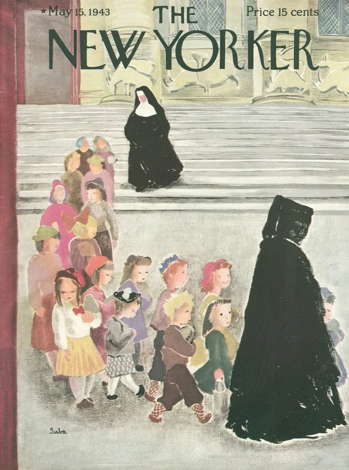 Обложка The New Yorker, 15 мая 1943, художник Сюзанна Суба