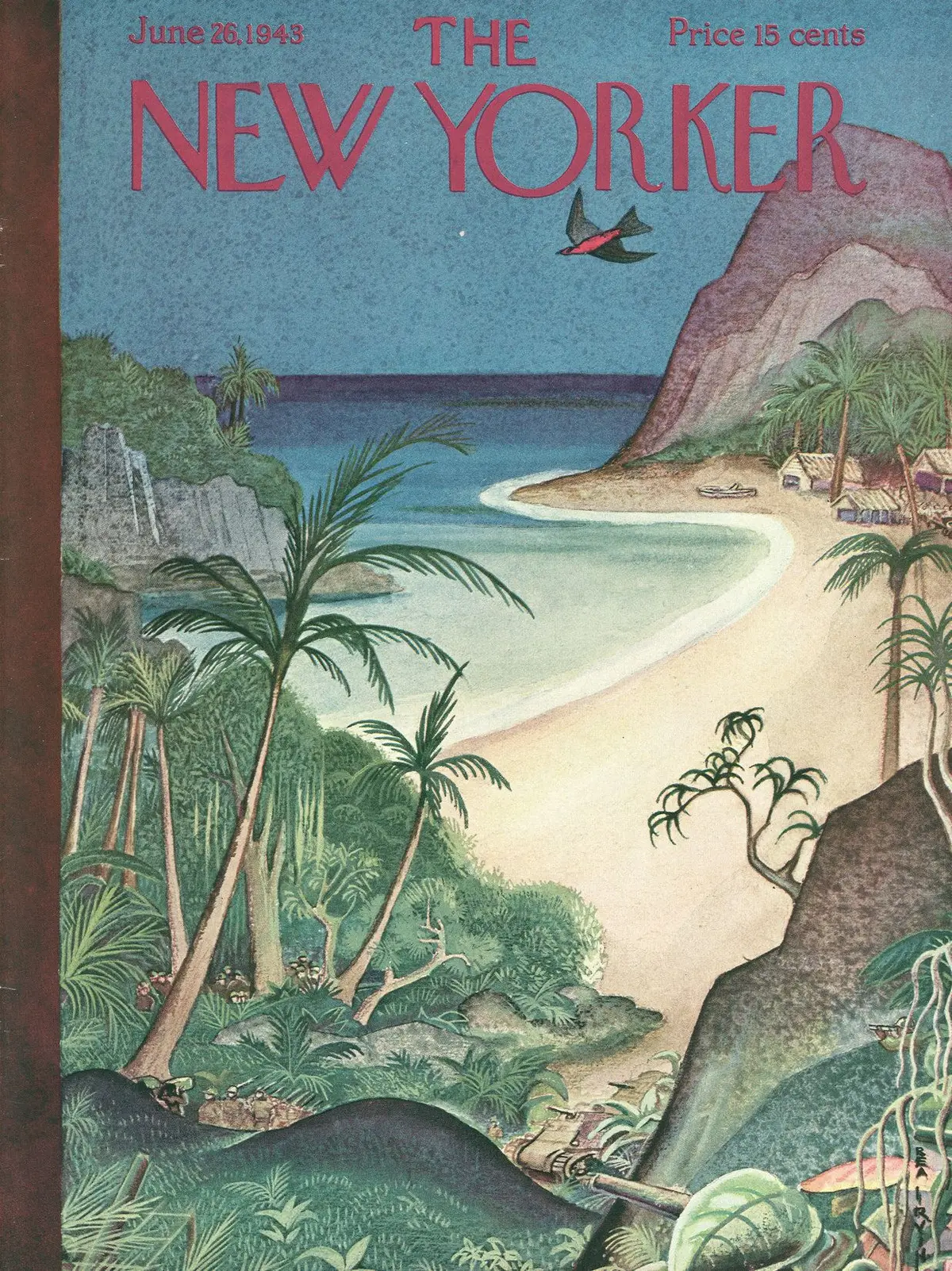 Обложка The New Yorker, 26 июня 1943, художник Реа Ирвин