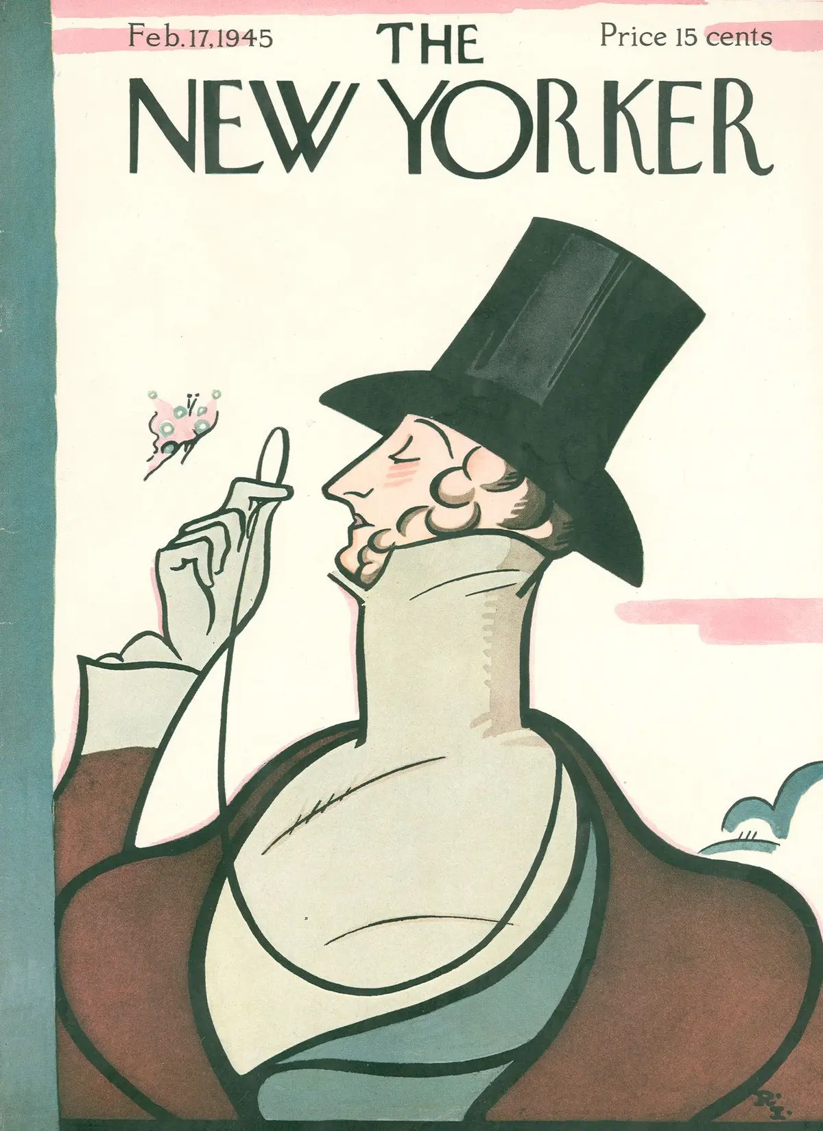 Обложка The New Yorker, 17 февраля 1945, художник Реа Ирвин