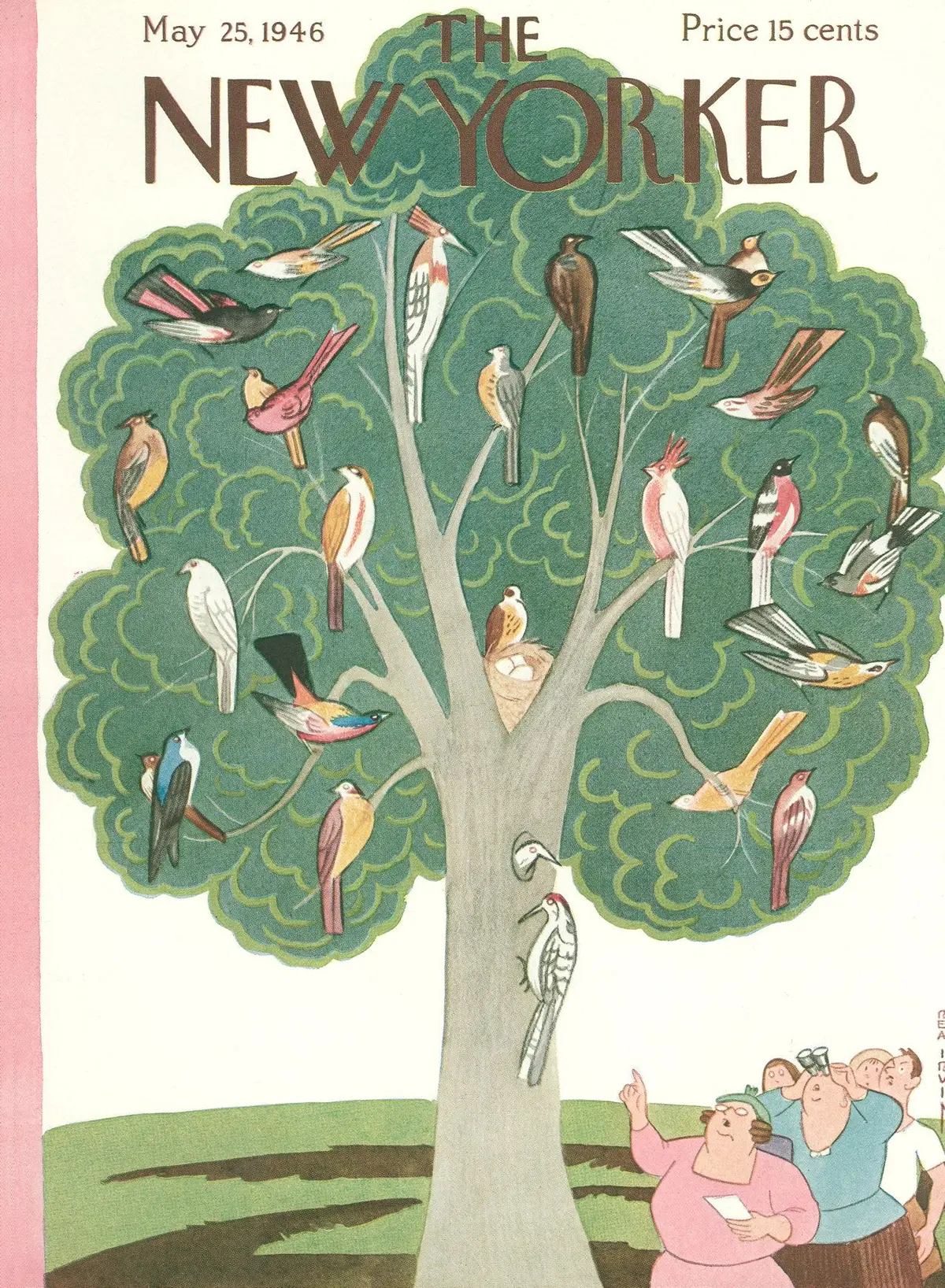 Обложка The New Yorker, 25 мая 1946, художник Реа Ирвин