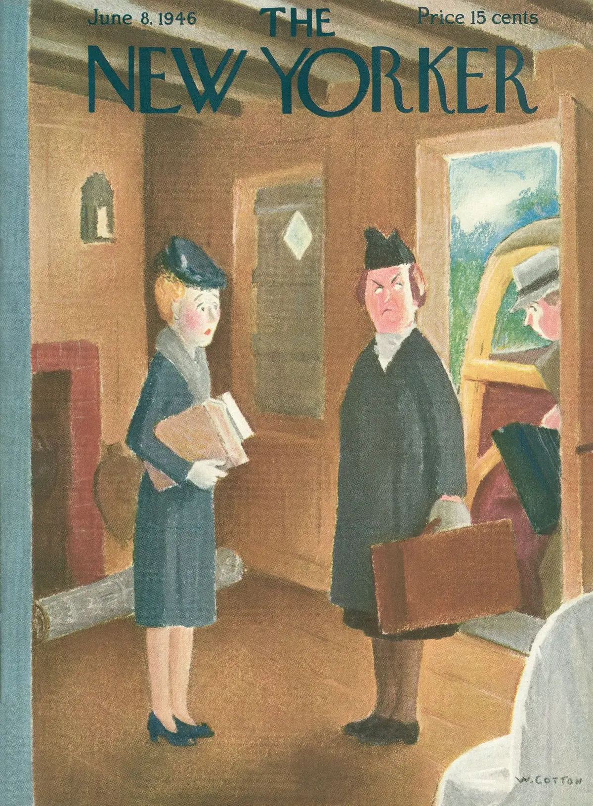 Обложка The New Yorker, 8 июня 1946, художник Уильям Коттон