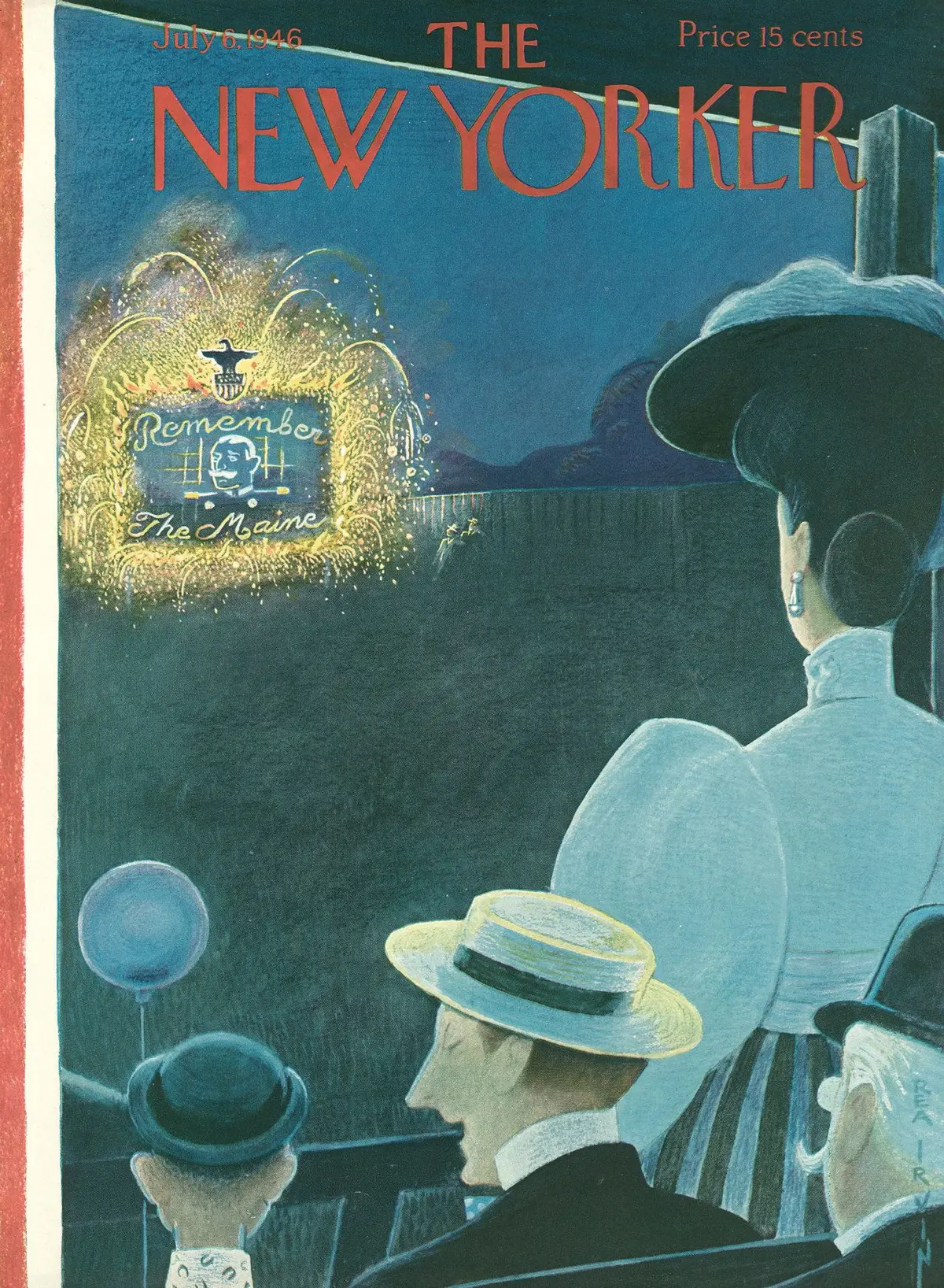 Обложка The New Yorker, 6 июля 1946, художник Реа Ирвин