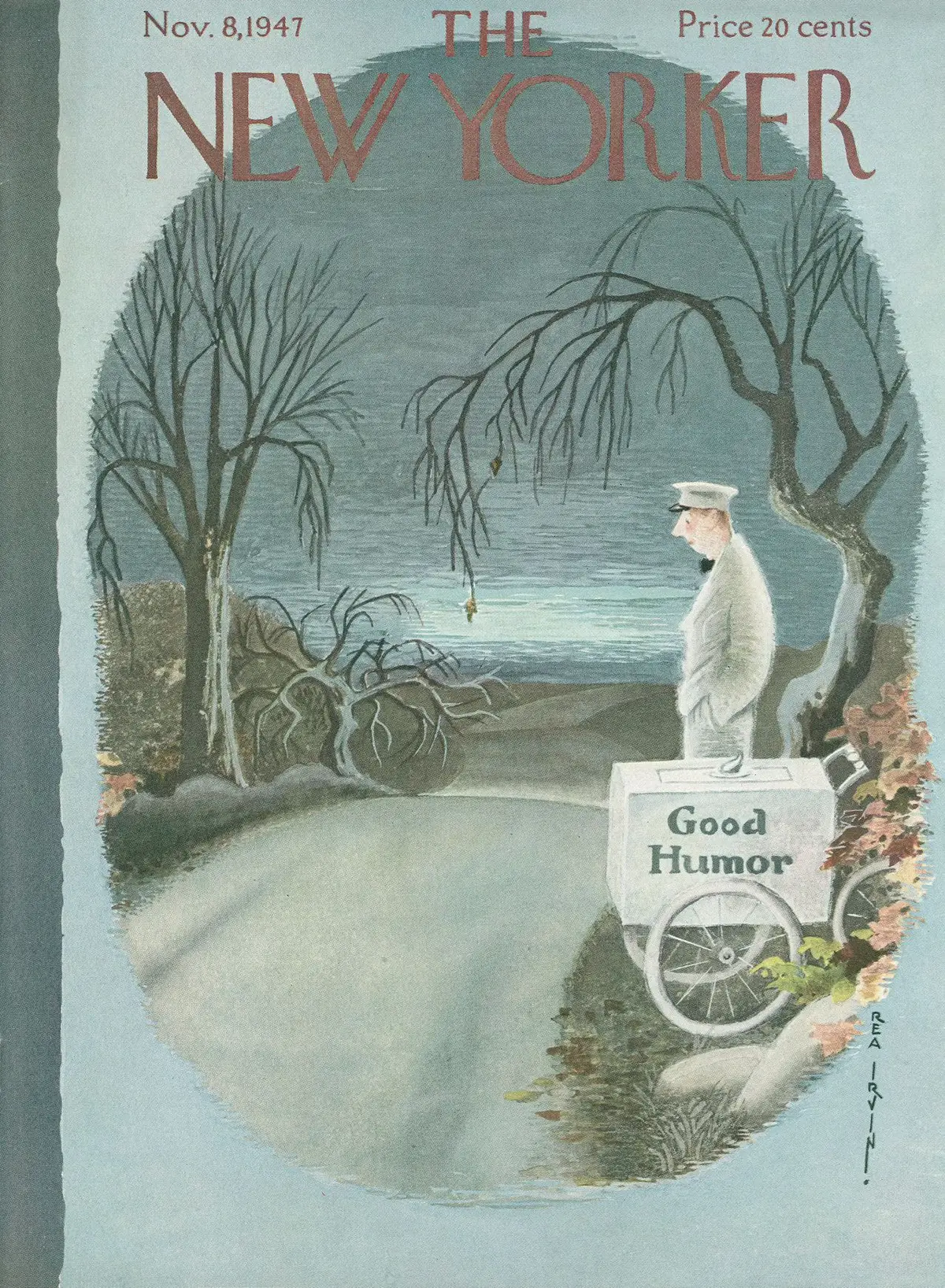 Обложка The New Yorker, 8 ноября 1947, художник Реа Ирвин