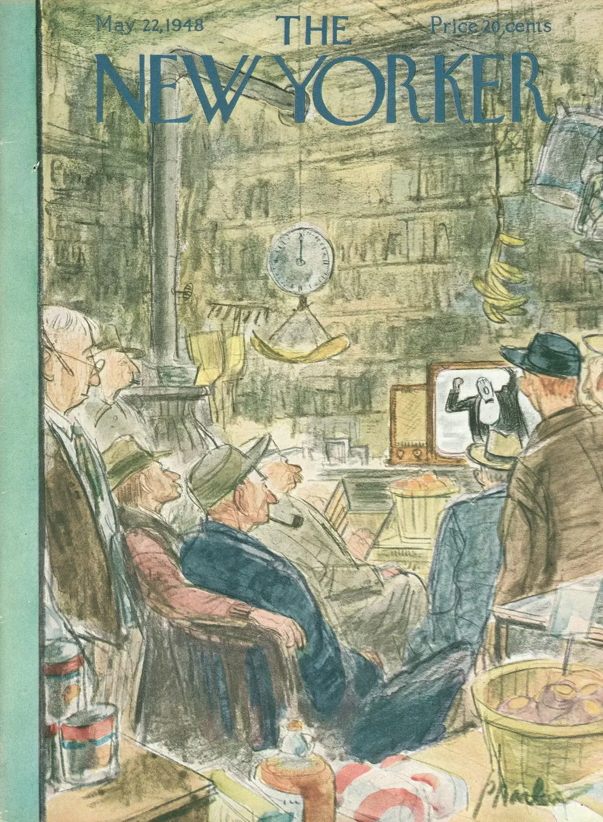 Обложка The New Yorker, 22 мая 1948, художник Перри Барлоу