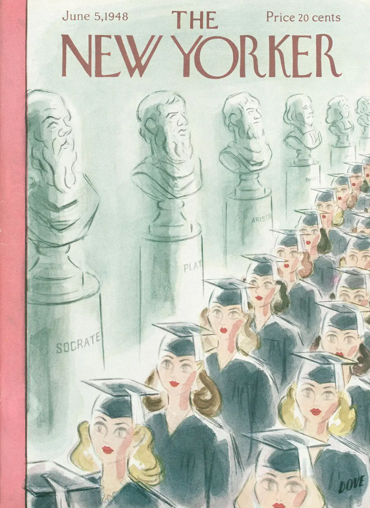 Обложка The New Yorker, 5 июня 1948, художник Леонард Дав