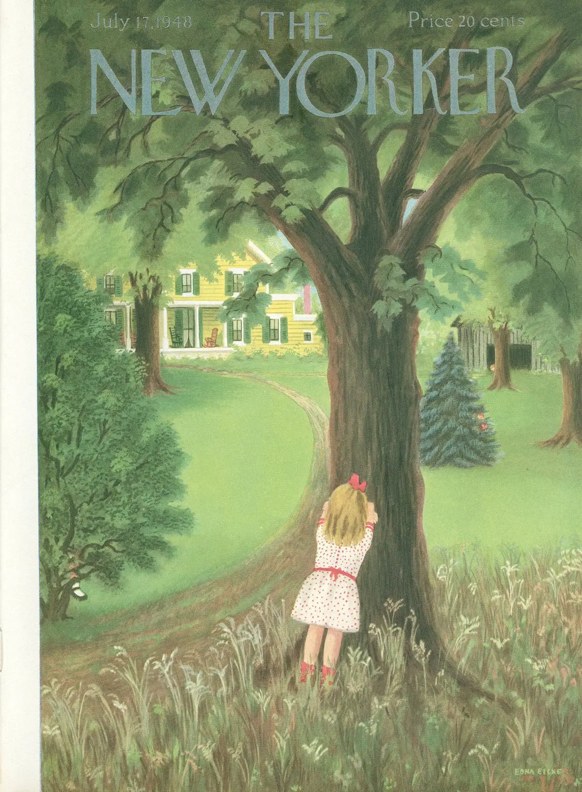 Обложка The New Yorker, 17 июля 1948, художник Мэри Петти