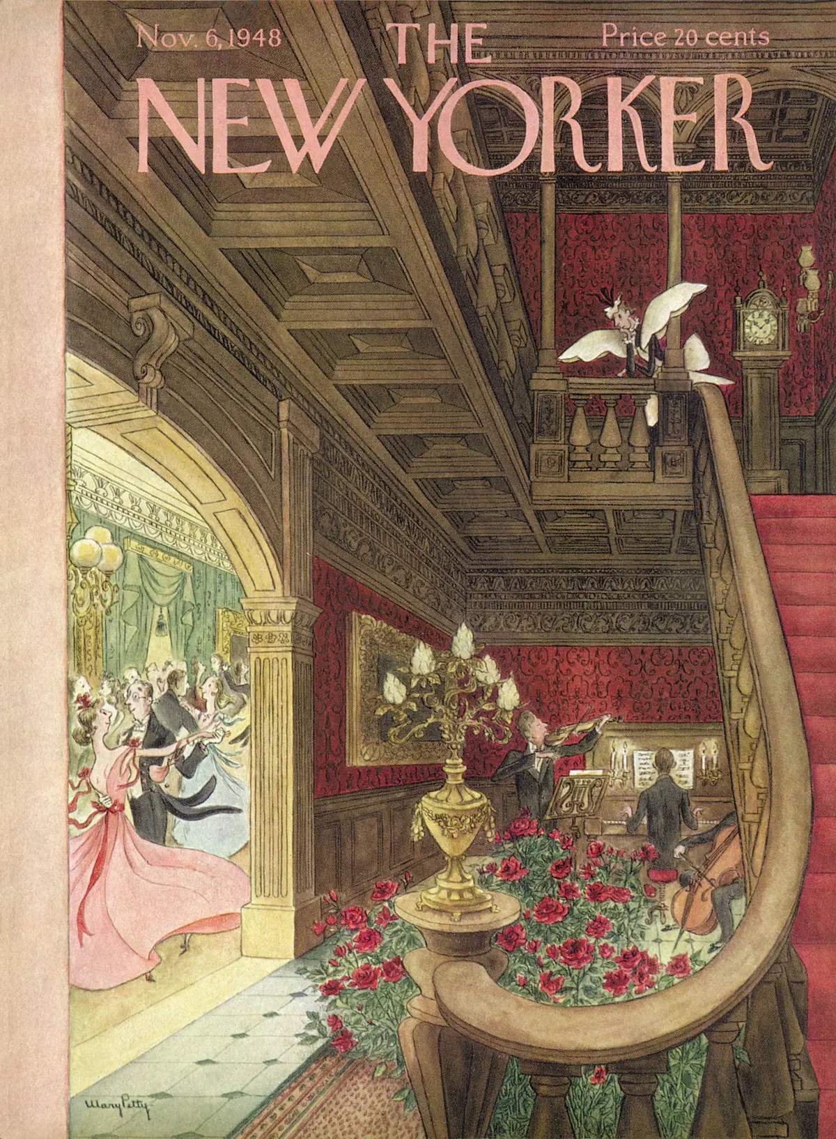 Обложка The New Yorker, 6 ноября 1948, художник Мэри Петти