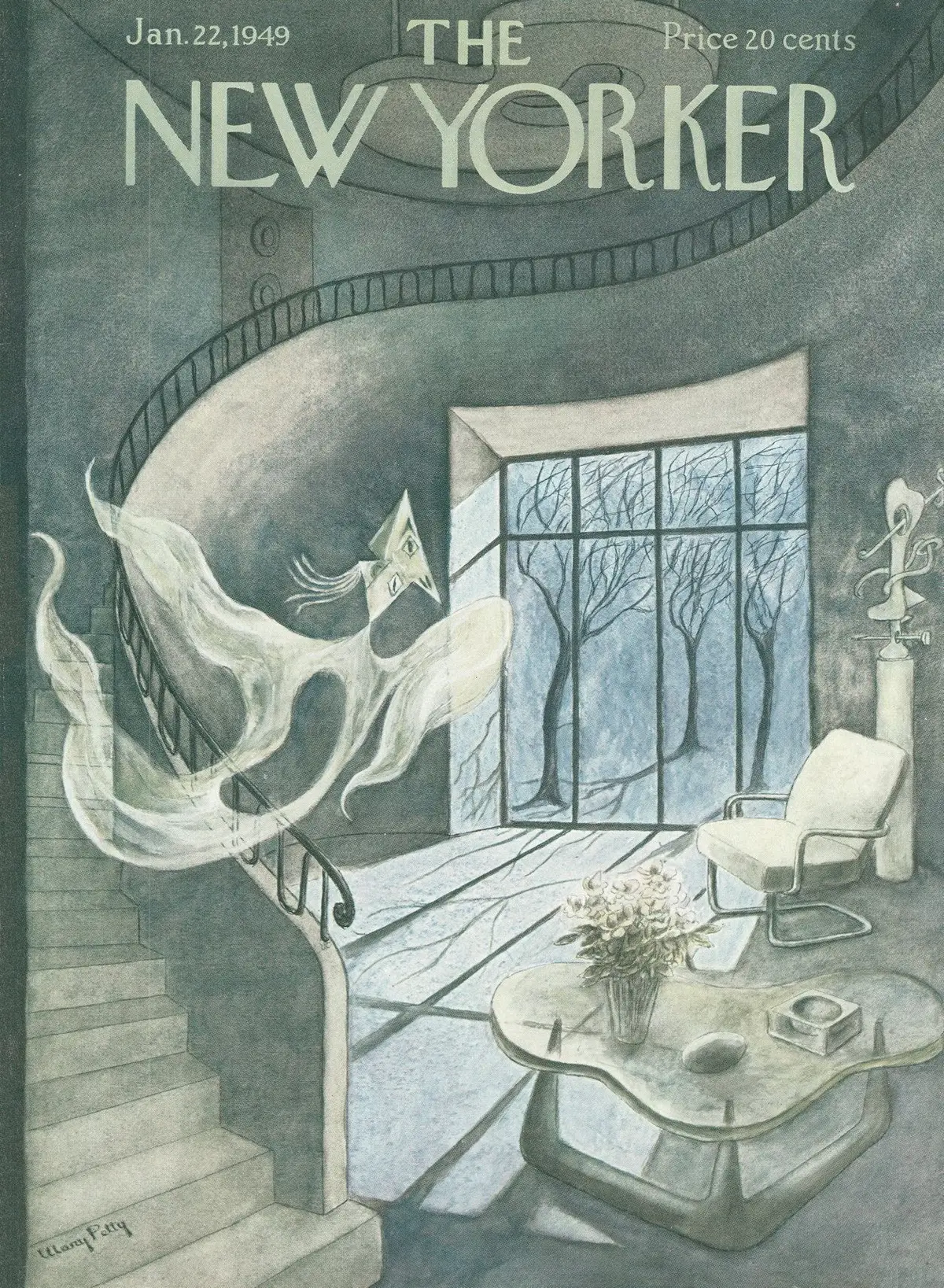 Обложка The New Yorker, 22 января 1949, художник Мэри Петти