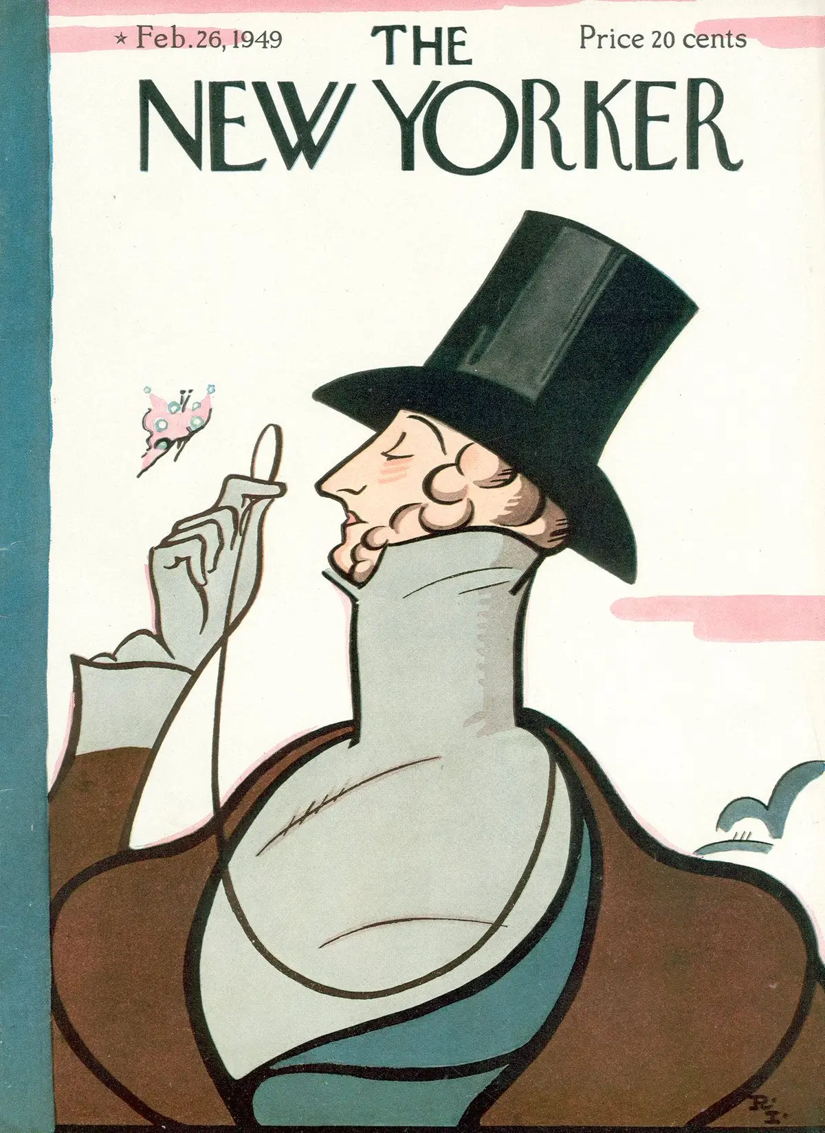 Обложка The New Yorker, 26 февраля 1949, художник Реа Ирвин