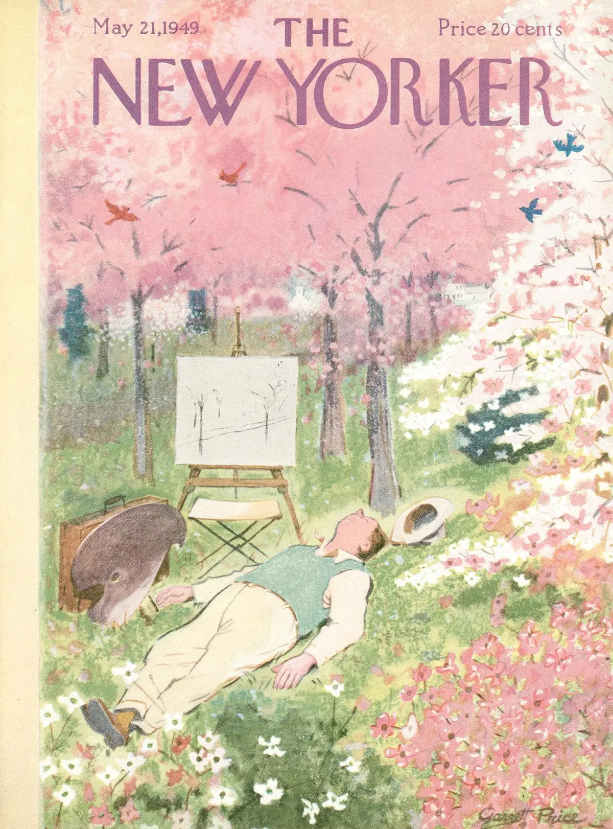 Обложка The New Yorker, 21 мая 1949, художник Гарретт Прайс