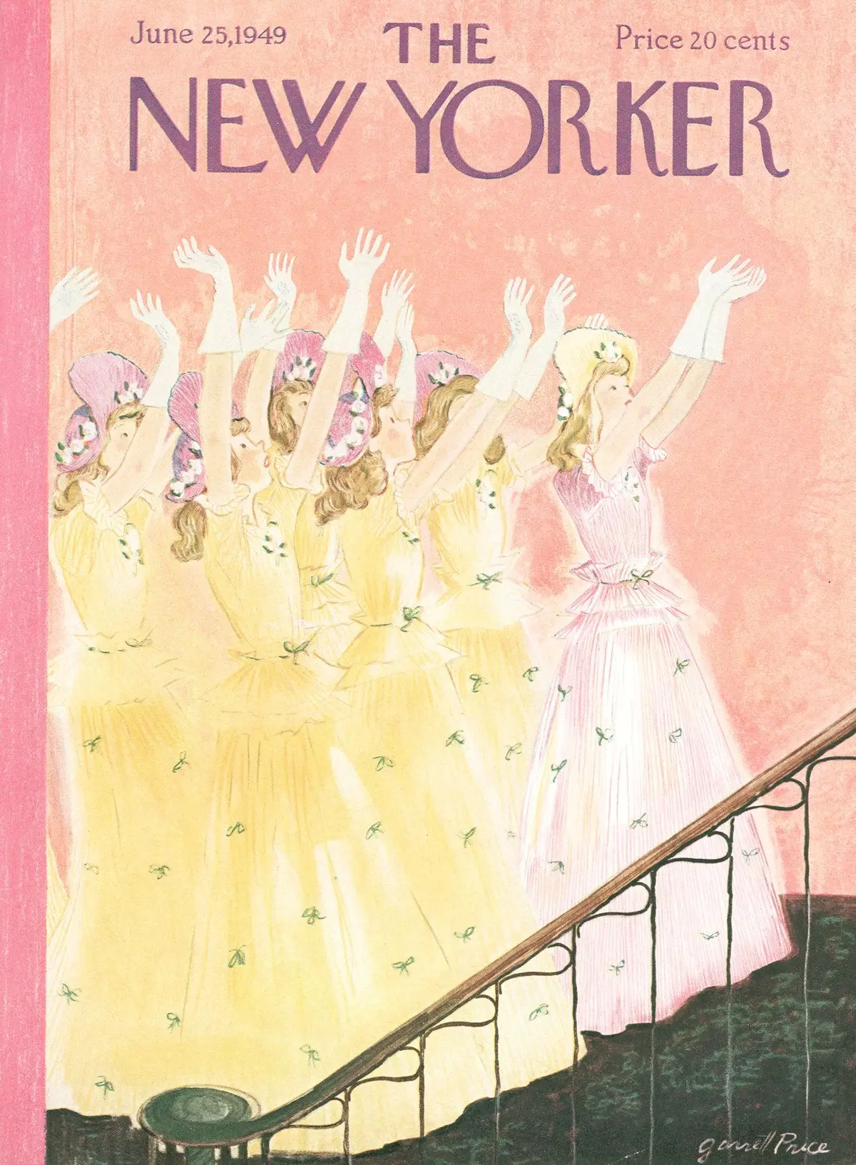 Обложка The New Yorker, 25 июня 1949, художник Гарретт Прайс