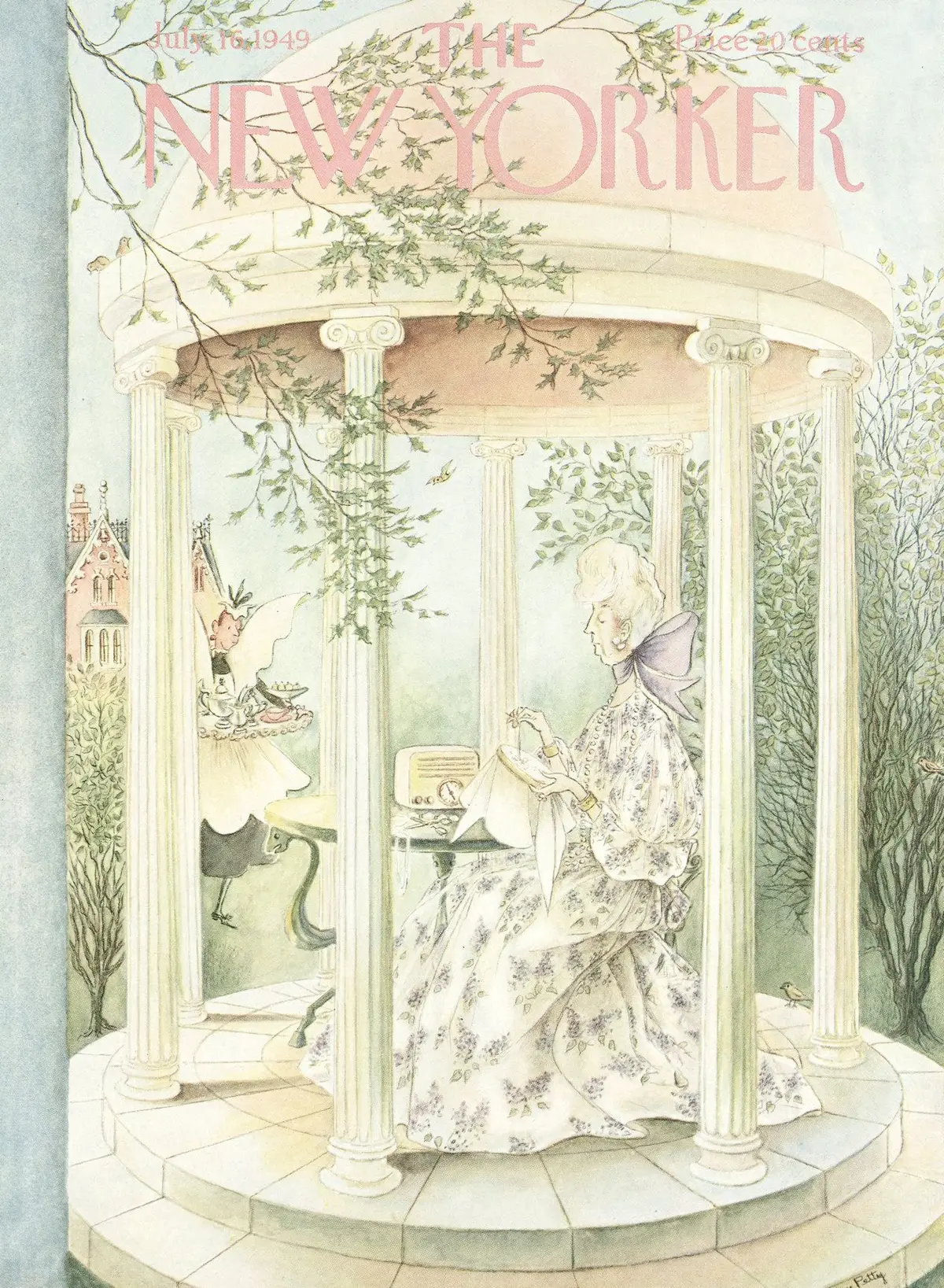Обложка The New Yorker, 16 июля 1949, художник Мэри Петти