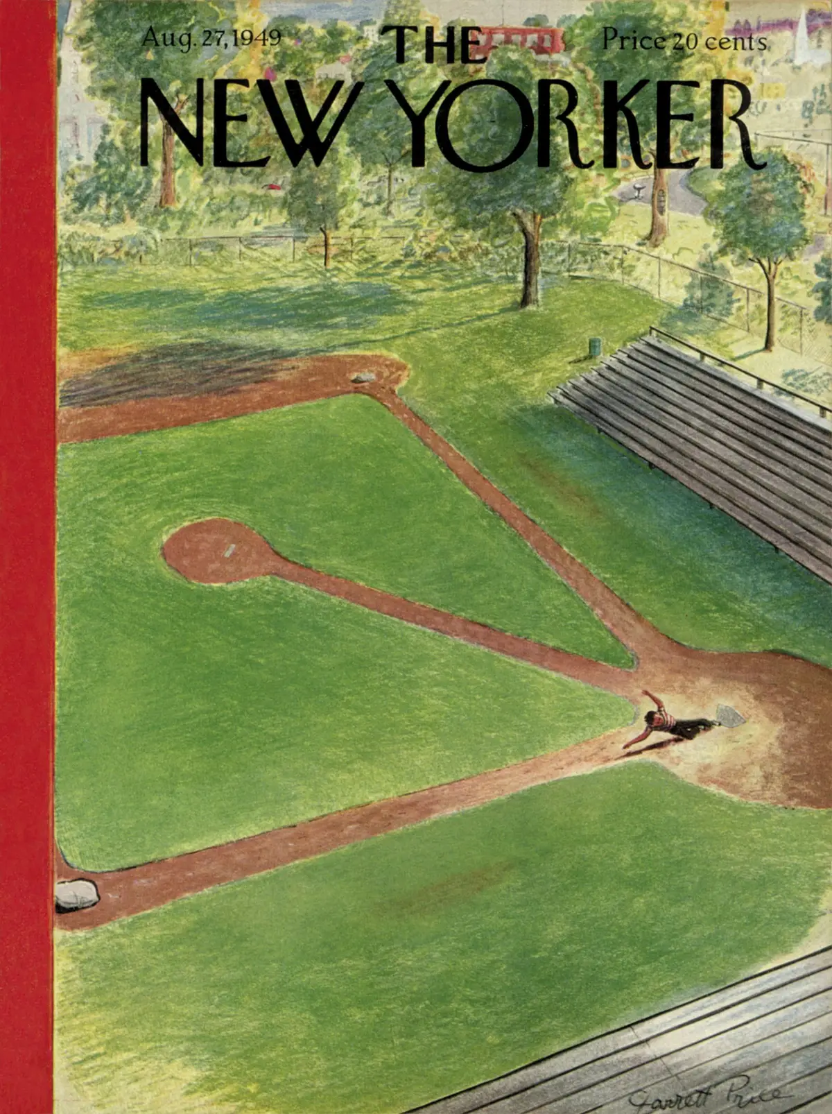 Обложка The New Yorker, 27 августа 1949, художник Гарретт Прайс
