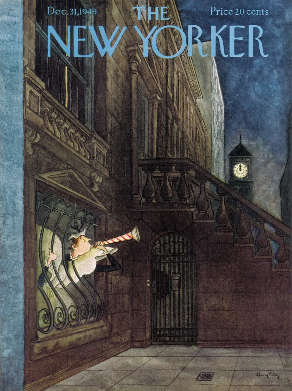 Обложка The New Yorker, 31 декабря 1949, художник Мэри Петти
