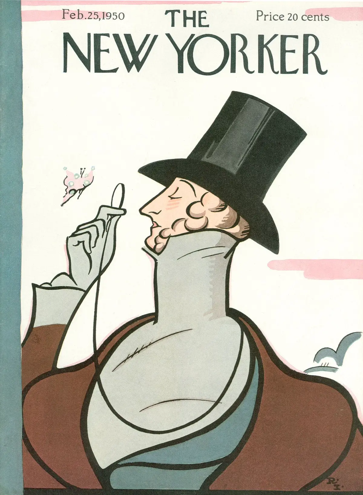 Обложка The New Yorker, 25 февраля 1950, художник Реа Ирвин