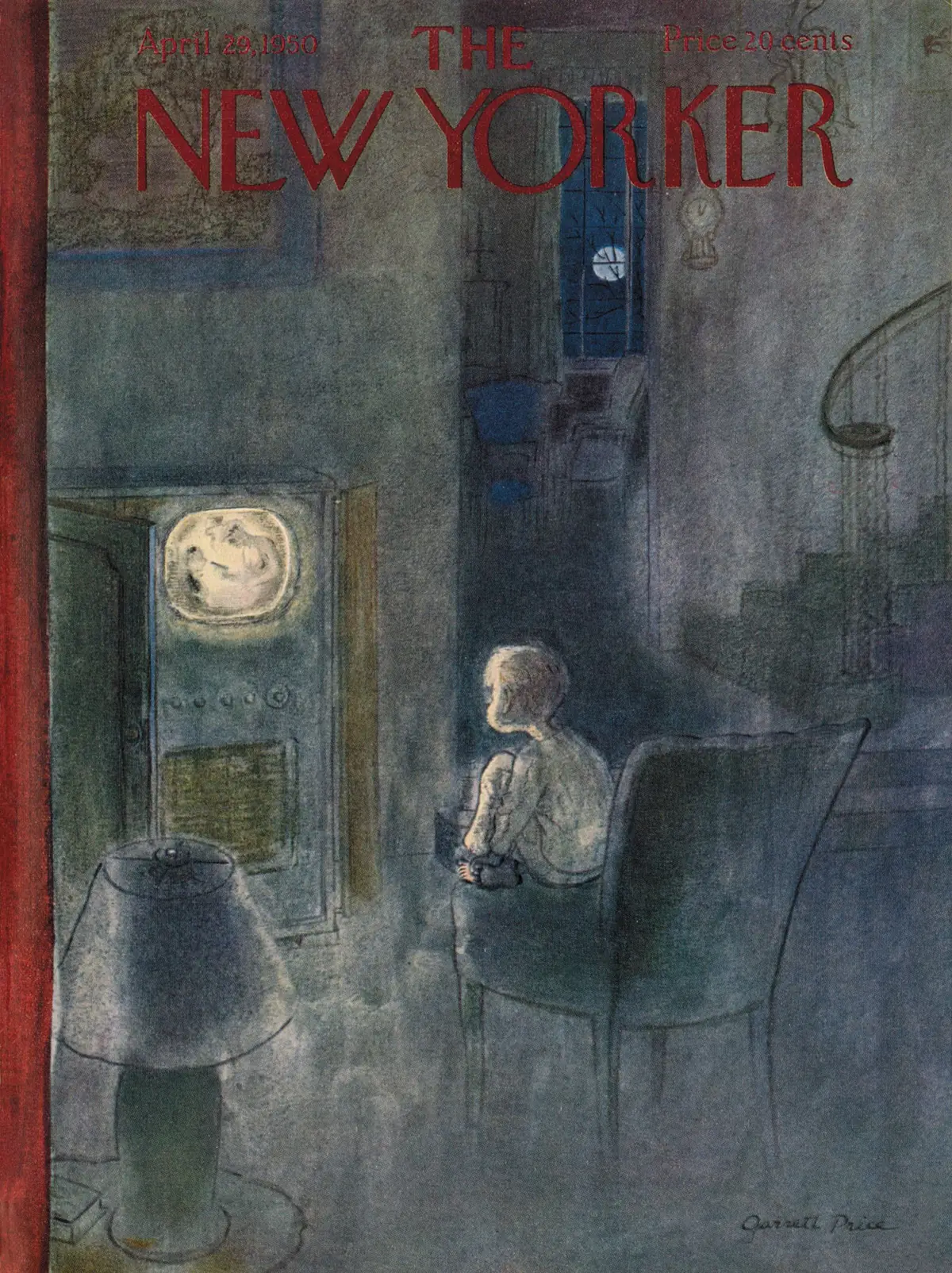 Обложка The New Yorker, 29 апреля 1950, художник Гарретт Прайс