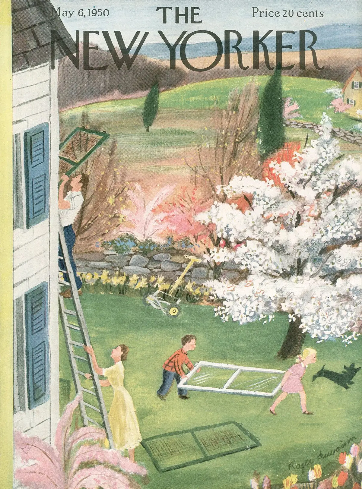 Обложка The New Yorker, 6 мая 1950, художник Роже Дювуазен