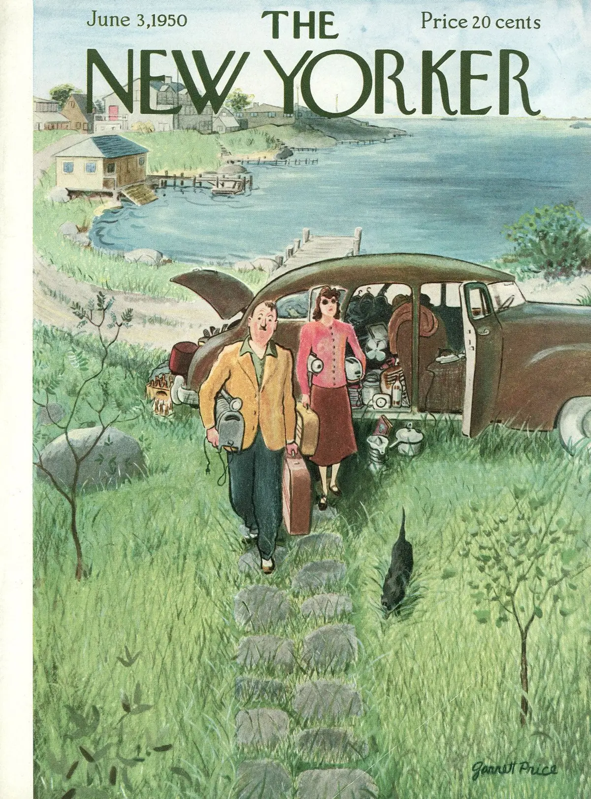 Обложка The New Yorker, 3 июня 1950, художник Гарретт Прайс