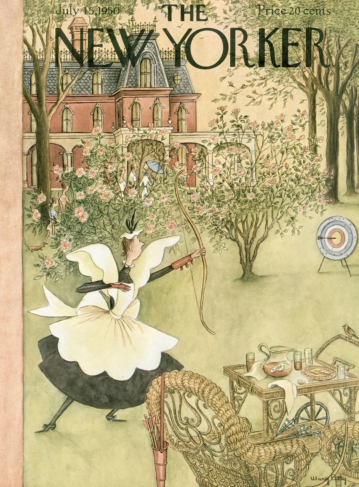 Обложка The New Yorker, 15 июля 1950, художник Мэри Петти