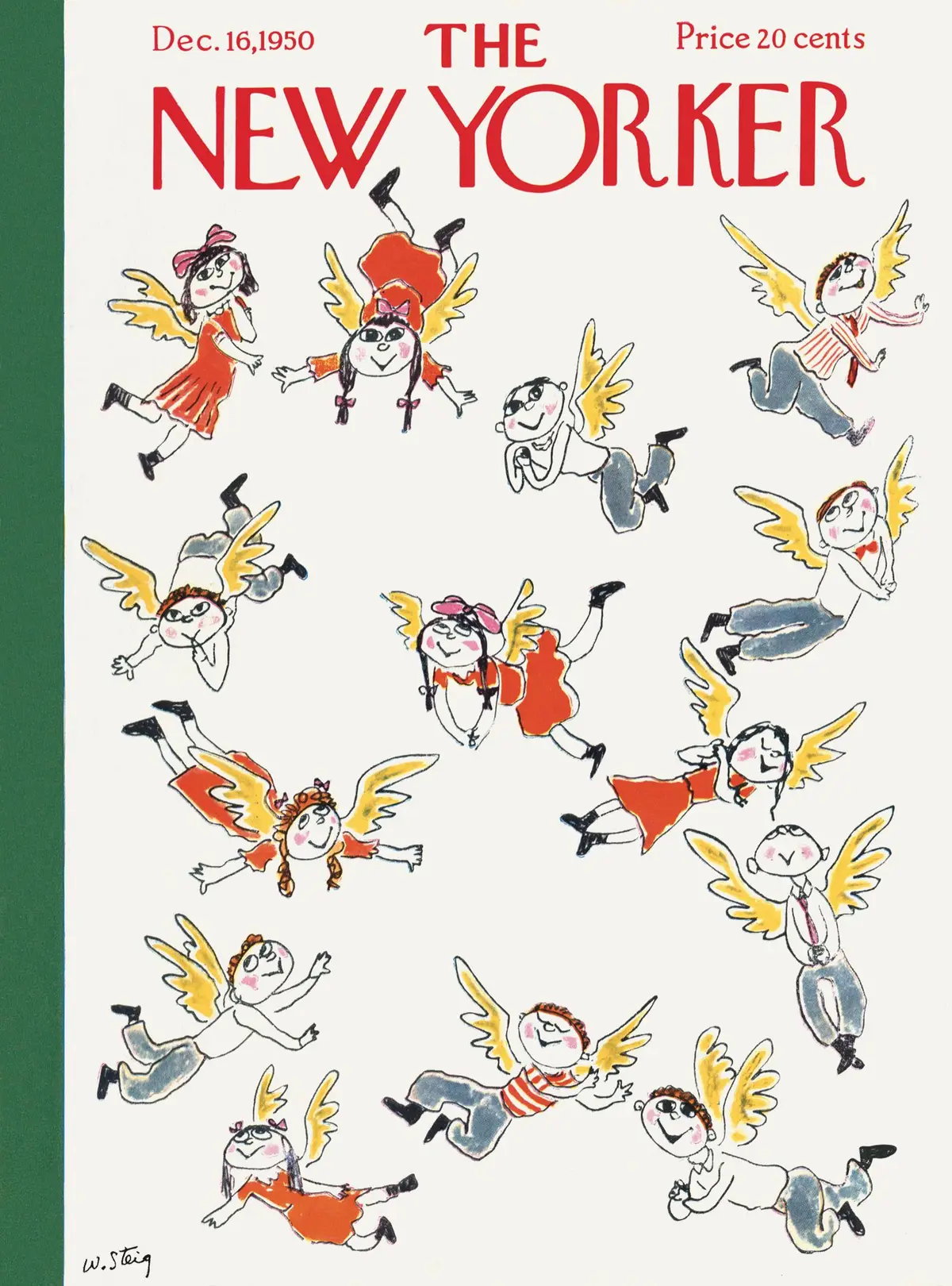 Обложка The New Yorker, 16 декабря 1950, художник Уильям Стейг