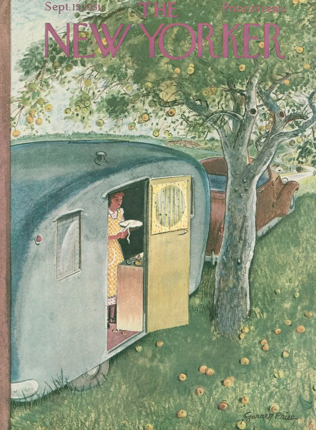 Обложка The New Yorker, 15 сентября 1951, художник Гарретт Прайс