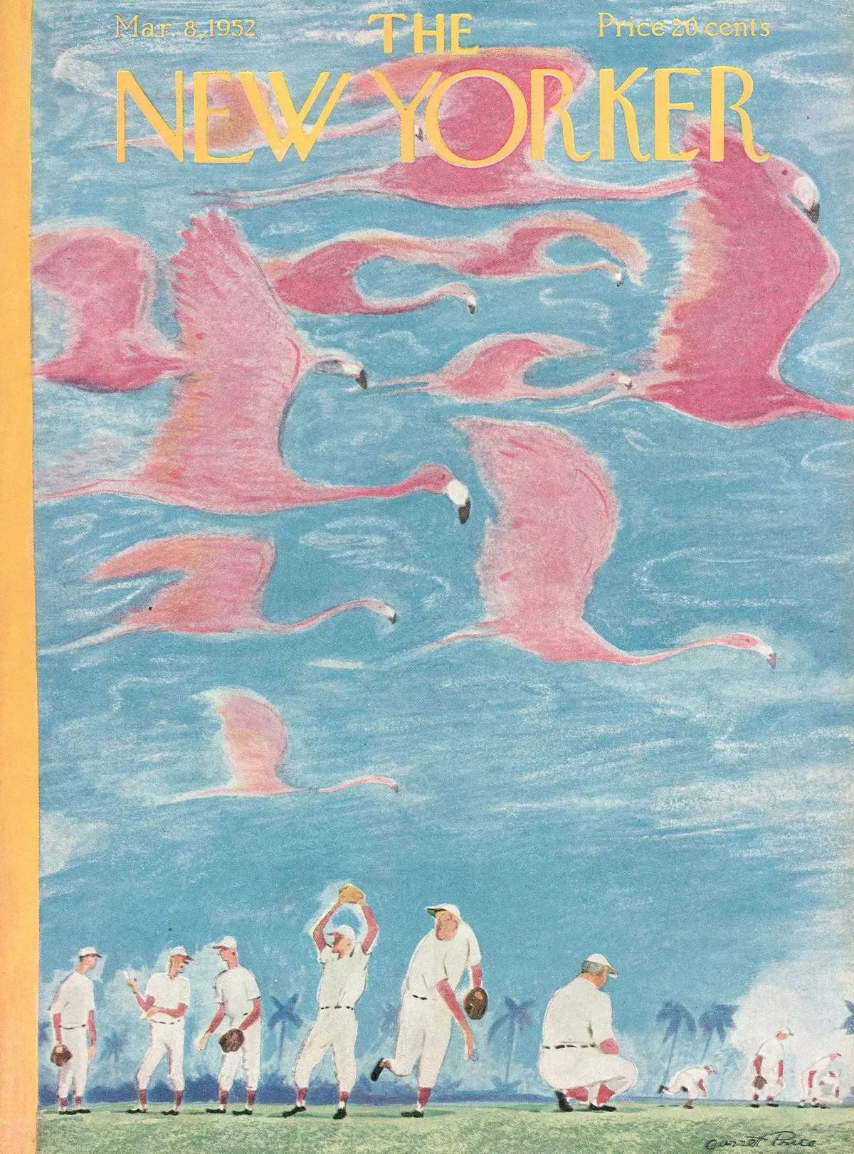 Обложка The New Yorker, 8 марта 1952, художник Гарретт Прайс