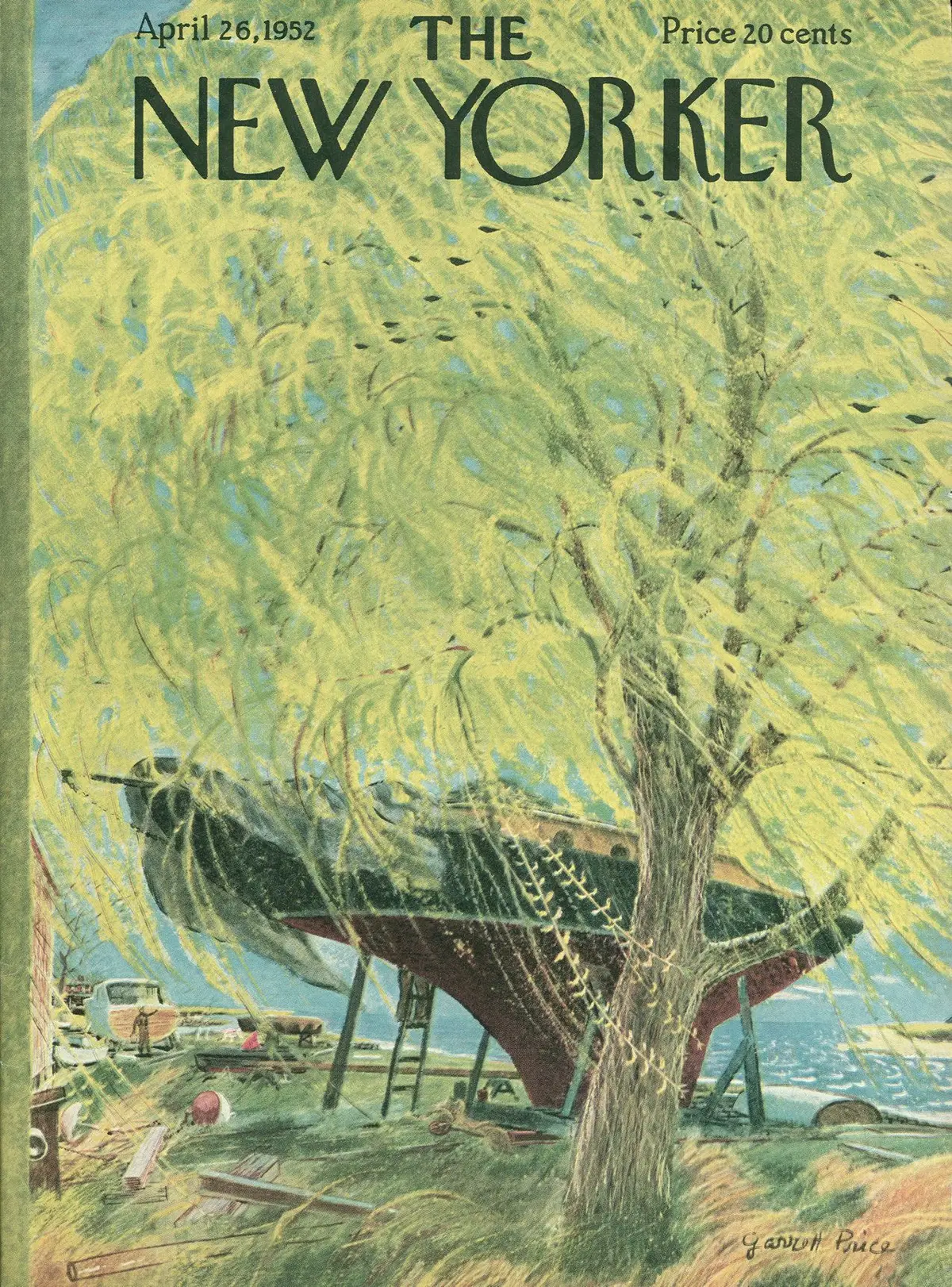 Обложка The New Yorker, 26 апреля 1952, художник Гарретт Прайс