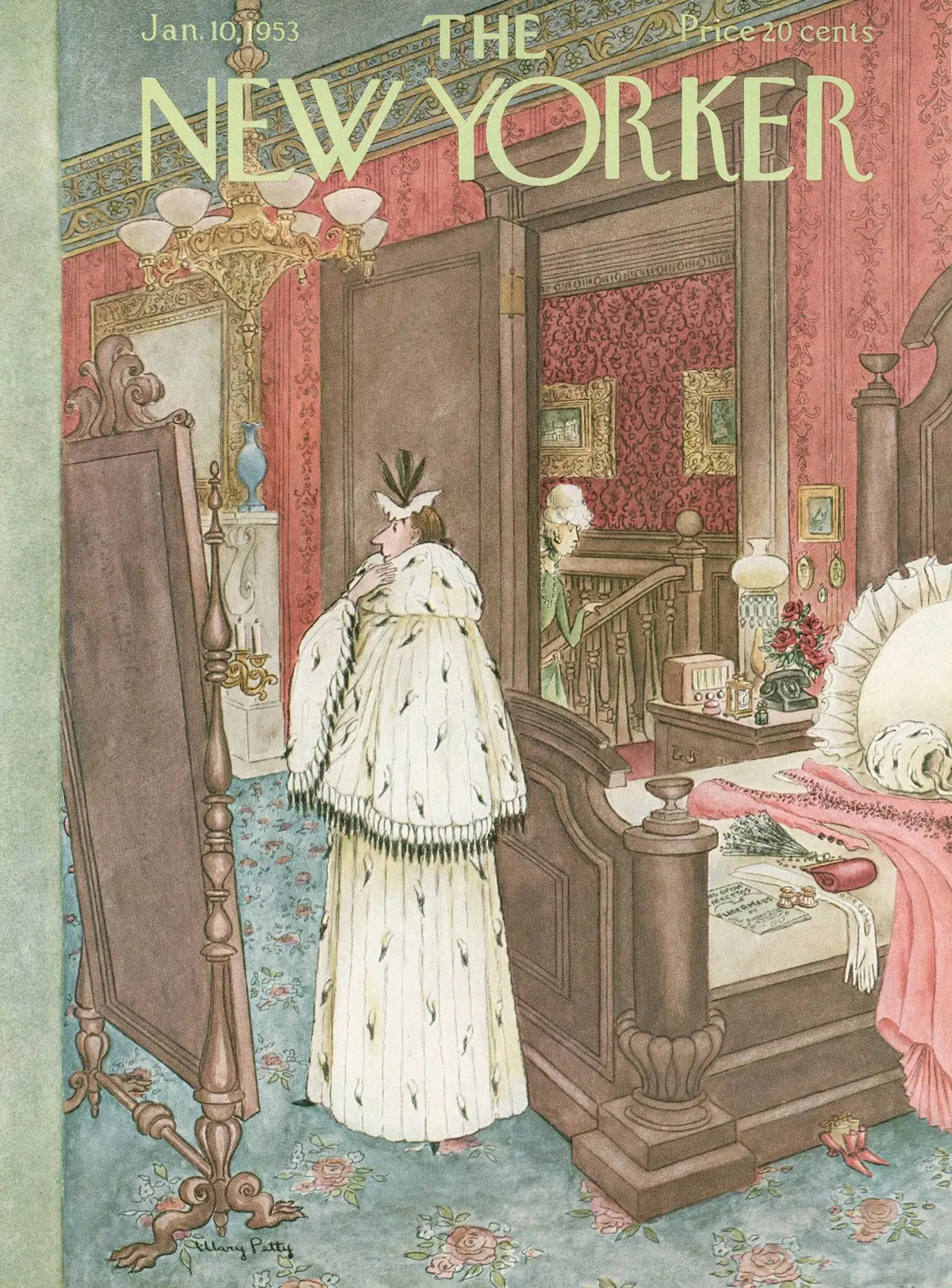 Обложка The New Yorker, 10 января 1953, художник Мэри Петти
