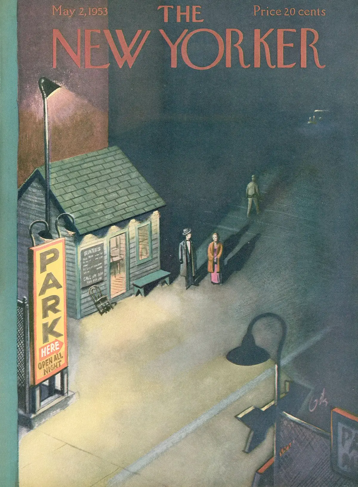 Обложка The New Yorker, 2 мая 1953, художник Артур Гетц