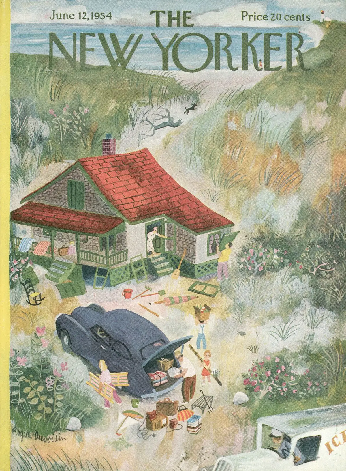 Обложка The New Yorker, 12 июня 1954, художник Роже Дювуазен