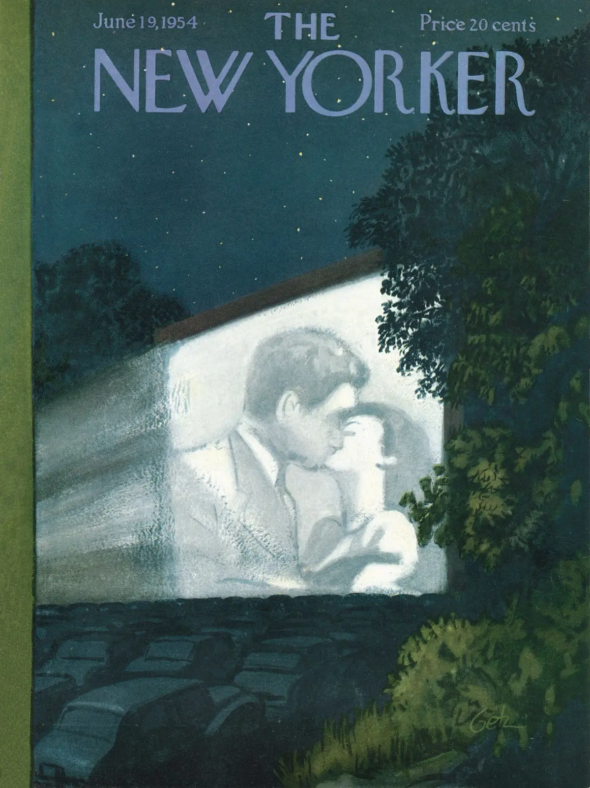 Обложка The New Yorker, 19 июня 1954, художник Артур Гетц